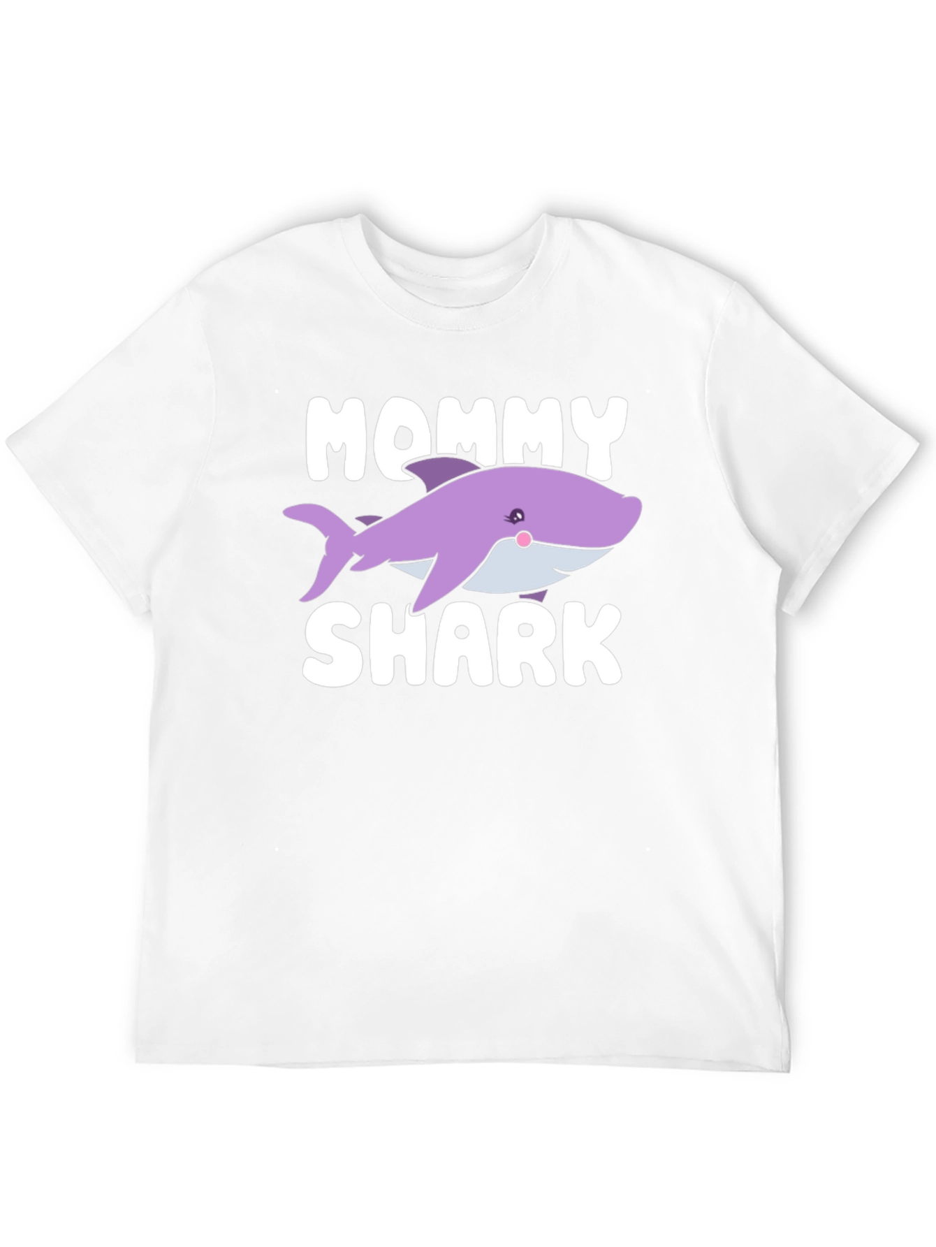 Mommy Shark T-Shirt - Cute Cartoon Shark Design