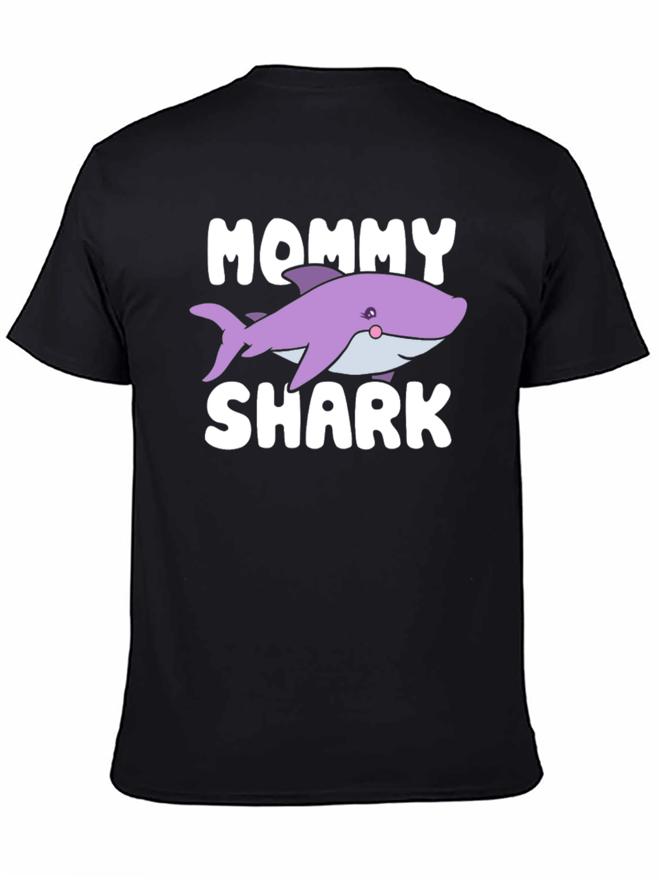 Mommy Shark T-Shirt - Cute Cartoon Shark Design