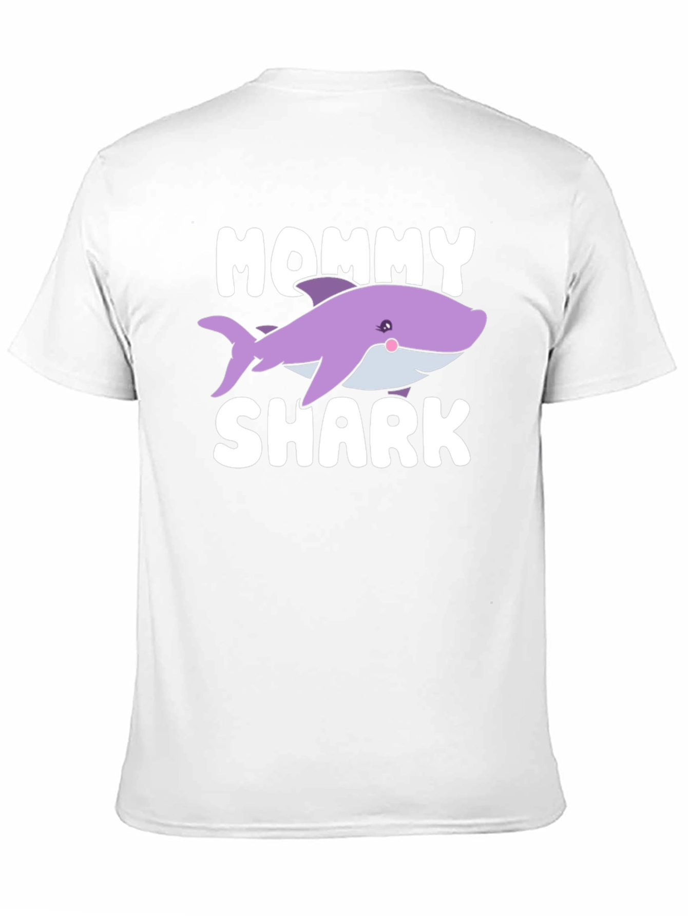 Mommy Shark T-Shirt - Cute Cartoon Shark Design