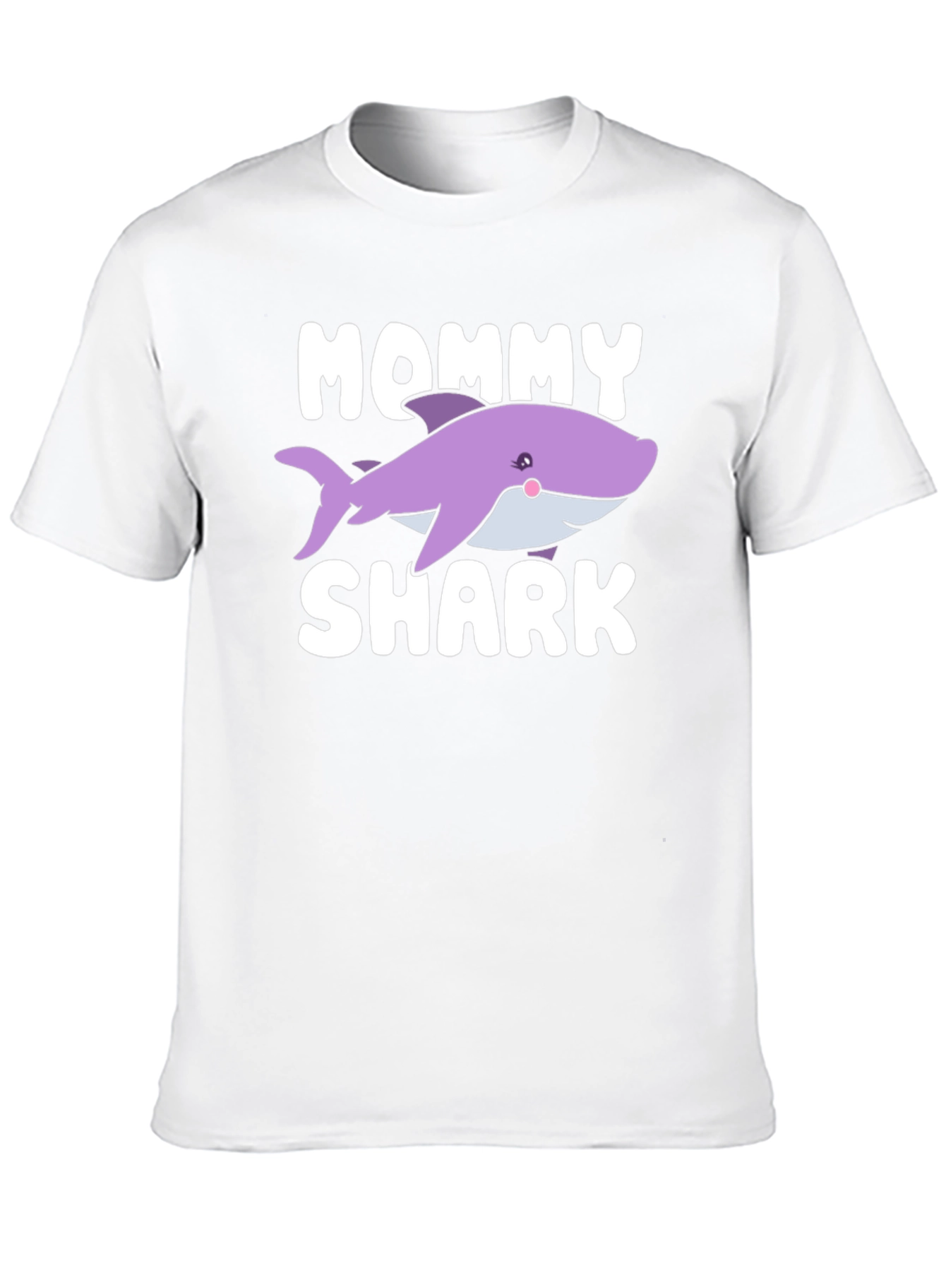 Mommy Shark T-Shirt - Cute Cartoon Shark Design