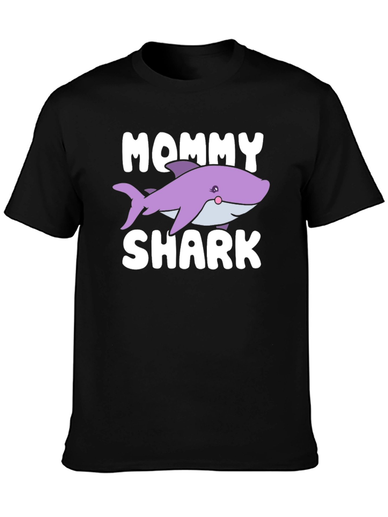 Mommy Shark T-Shirt - Cute Cartoon Shark Design