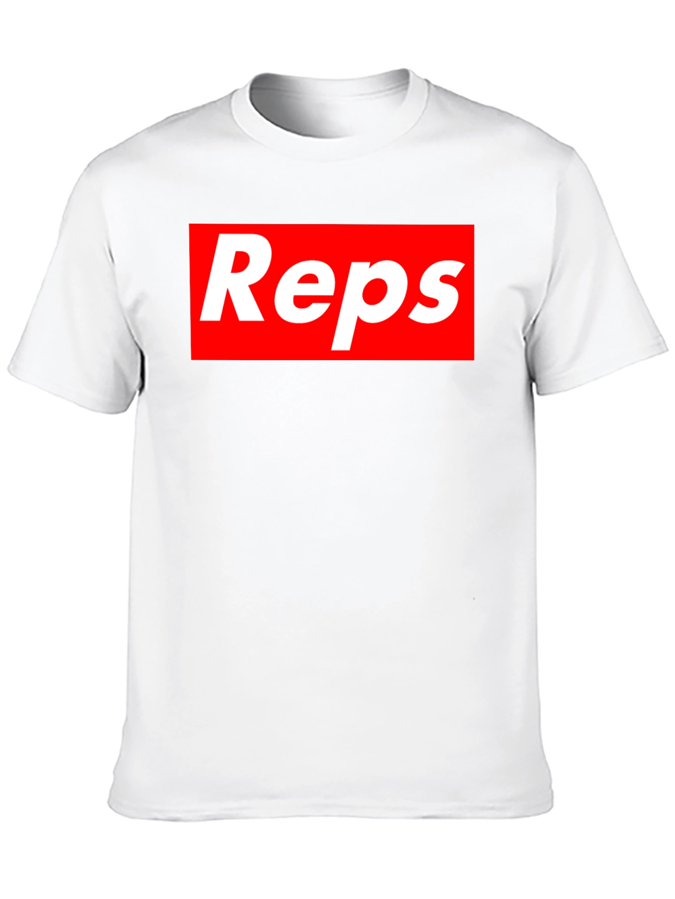 Reps Graphic Tee - Black Cotton Shirt