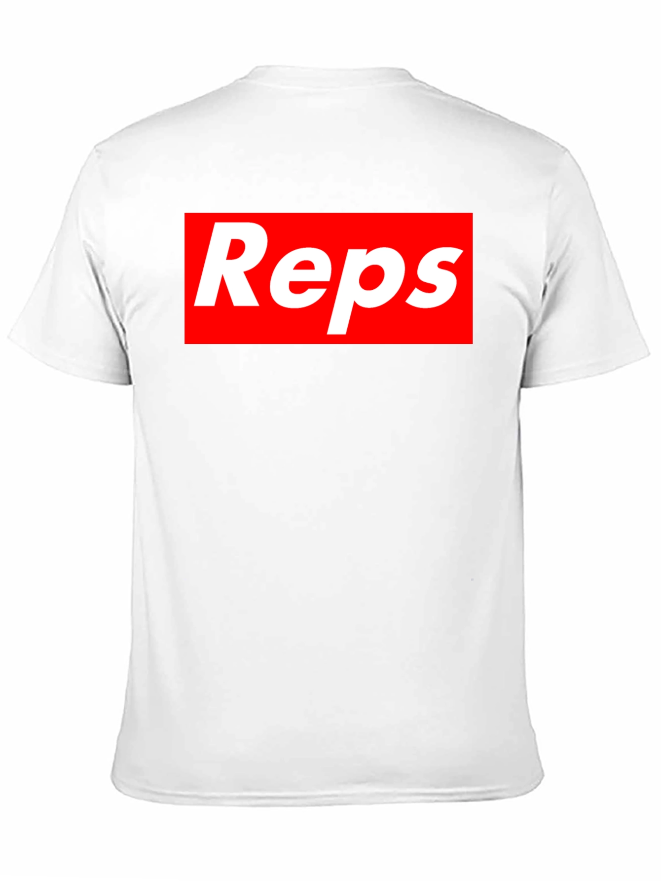 Reps Graphic Tee - Black Cotton Shirt