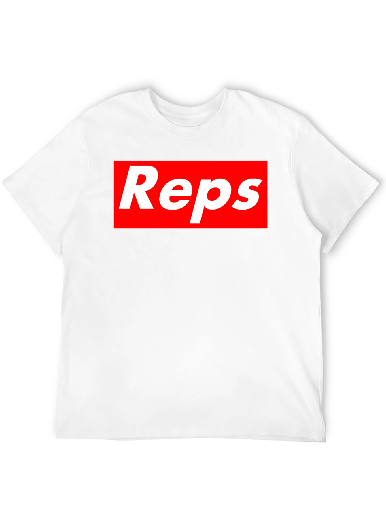 Reps Graphic Tee - Black Cotton Shirt