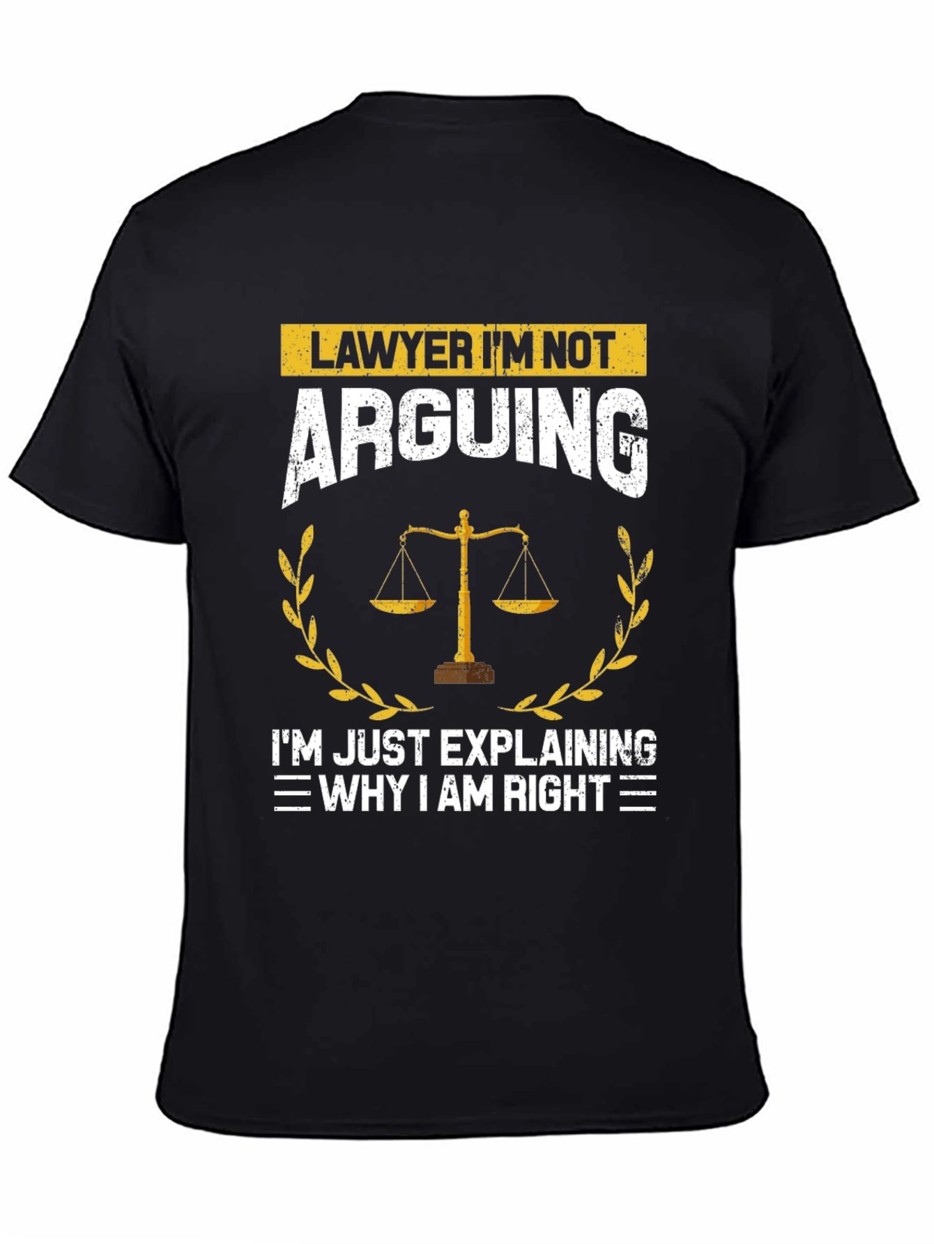 Lawyer T-Shirt - Im Not Arguing Funny Tee