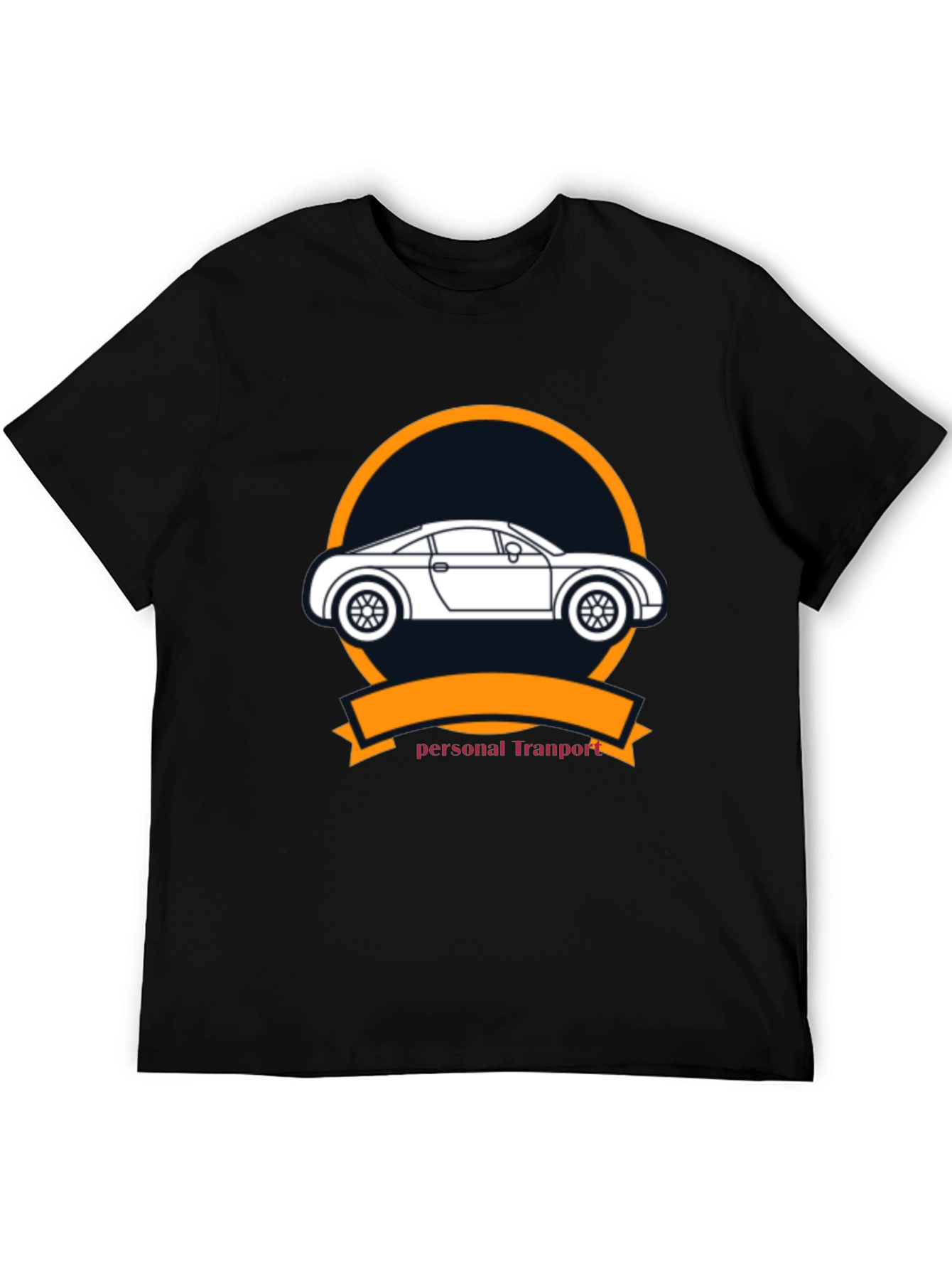 Personal Transport Black Graphic Tee