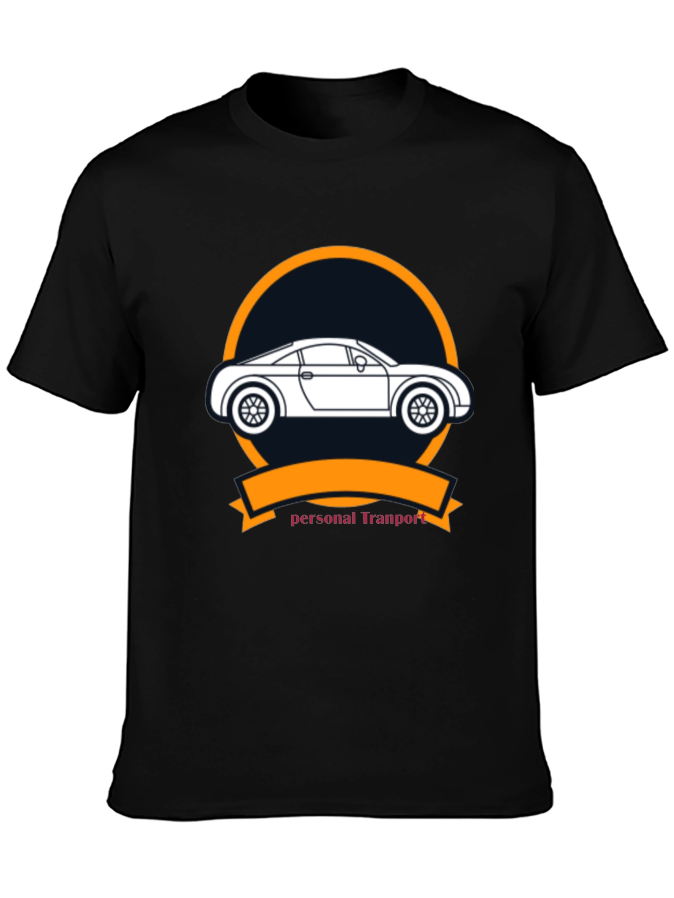 Personal Transport Black Graphic Tee
