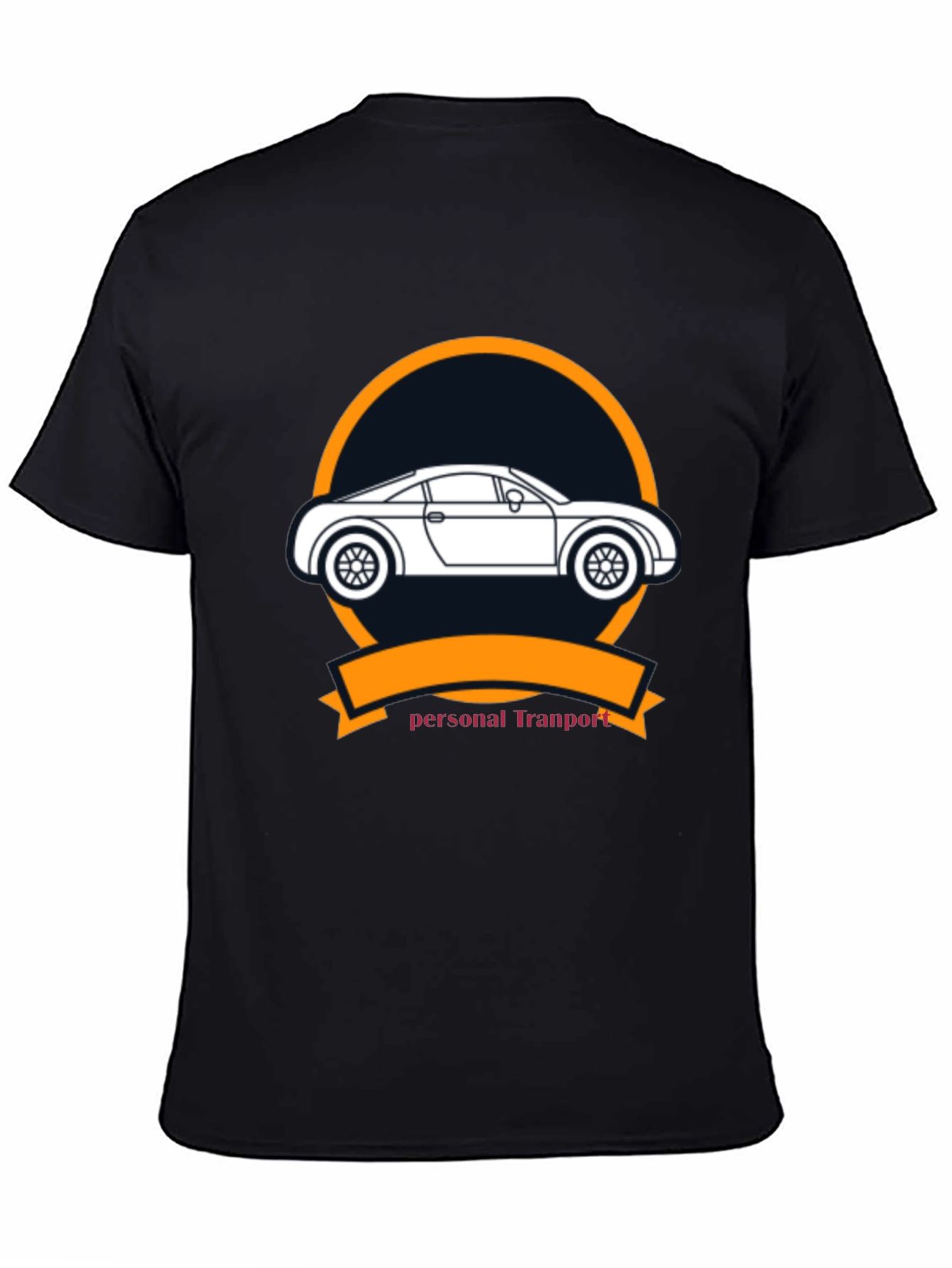 Personal Transport Black Graphic Tee