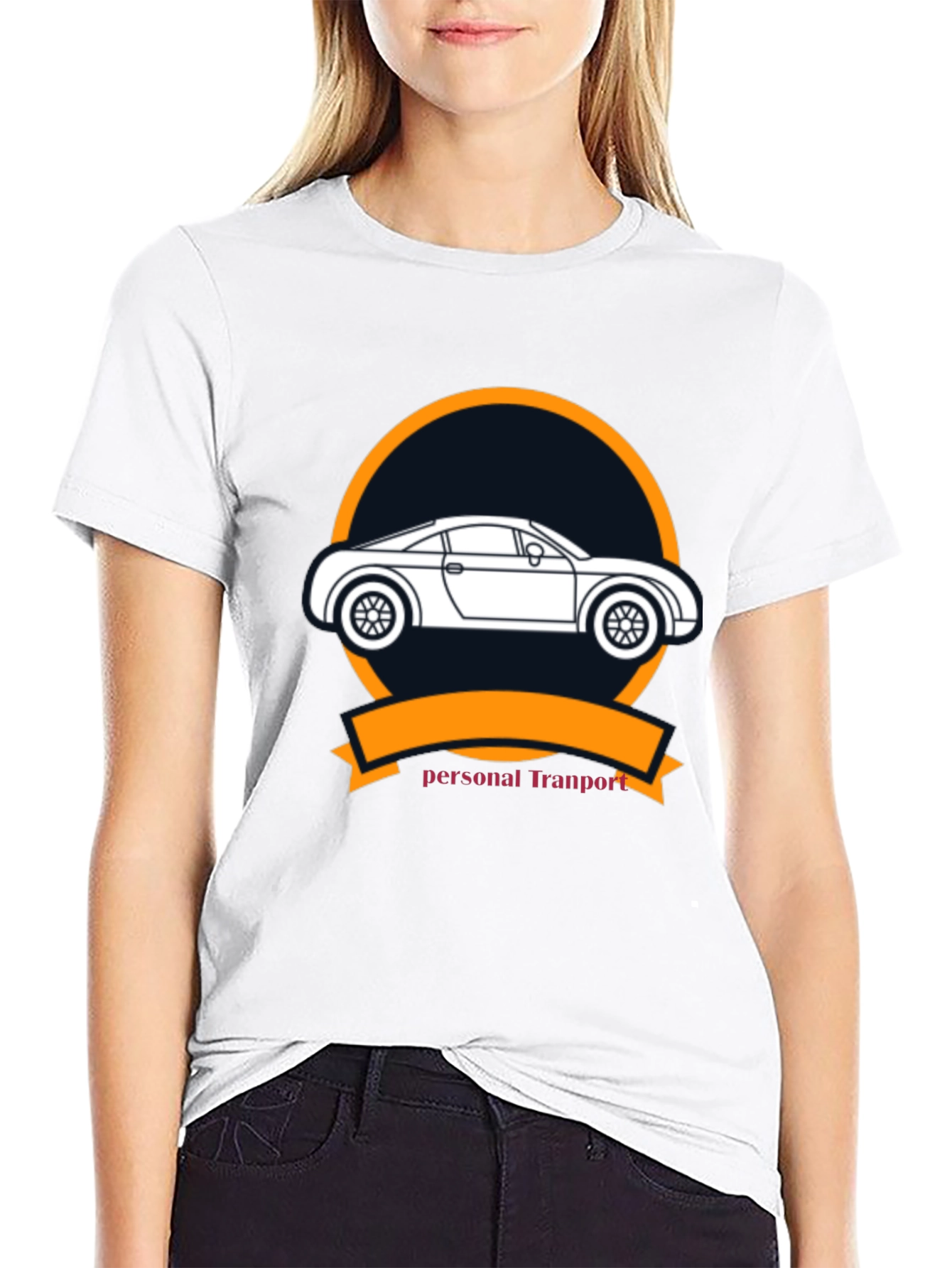 Personal Transport Black Graphic Tee