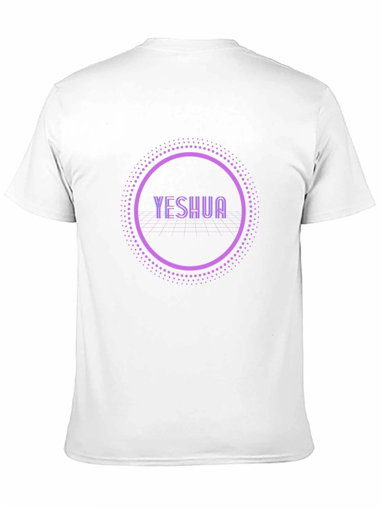 Yeshua Circle Design Black T-Shirt