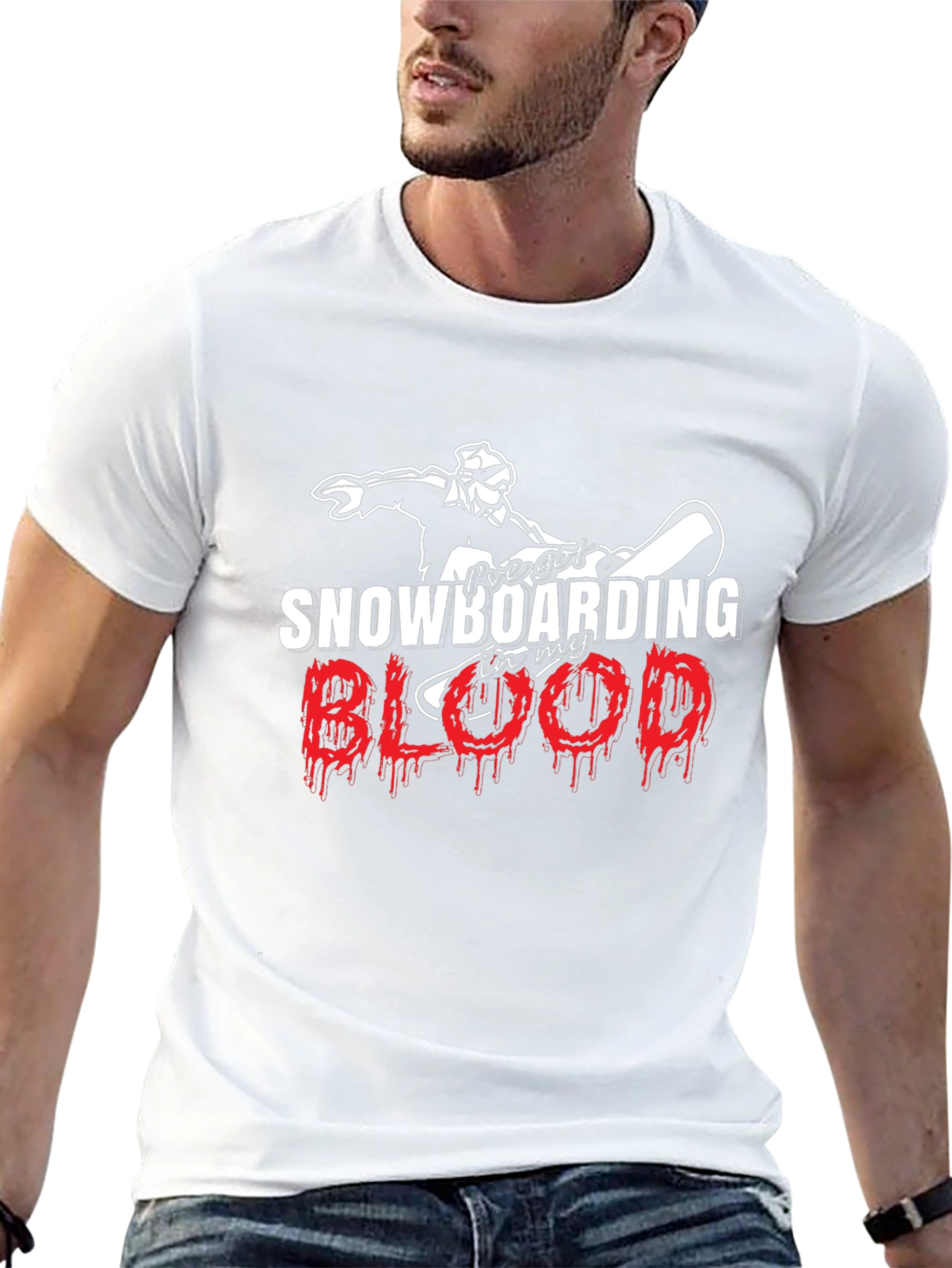 Snowboarding in my Blood T-Shirt