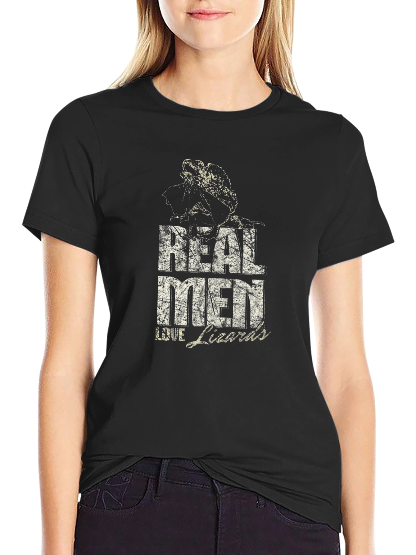 Real Men Love Lizards T-Shirt
