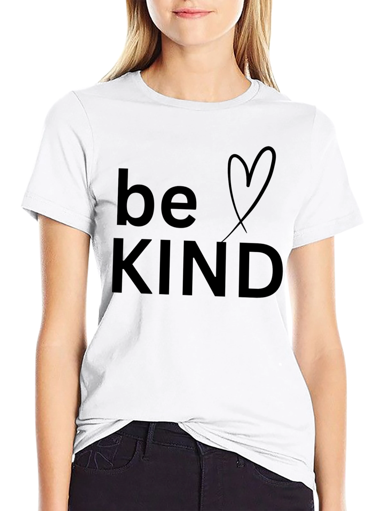 Be Kind Graphic Tee - Soft Cotton Comfort