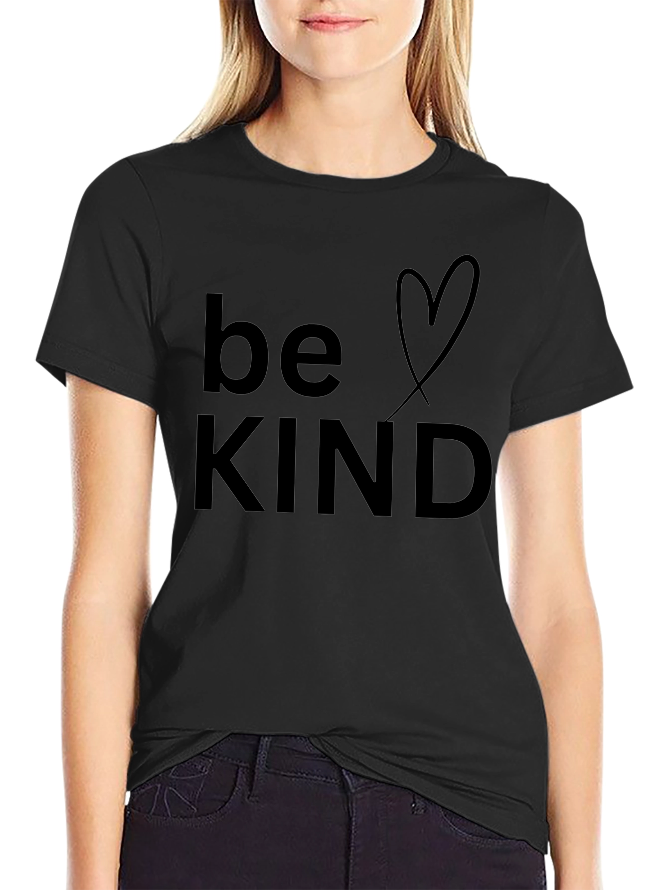 Be Kind Graphic Tee - Soft Cotton Comfort