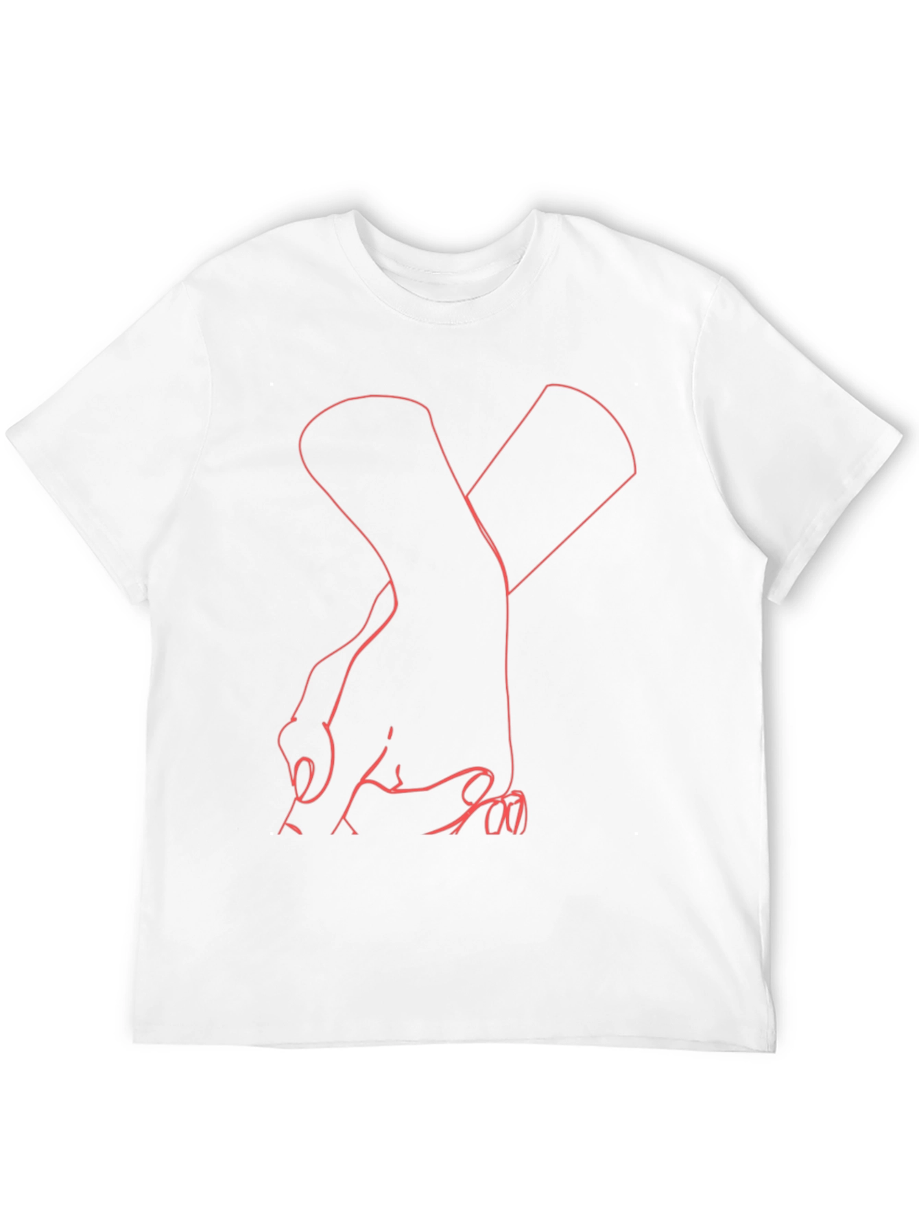Abstract Hands Graphic T-Shirt