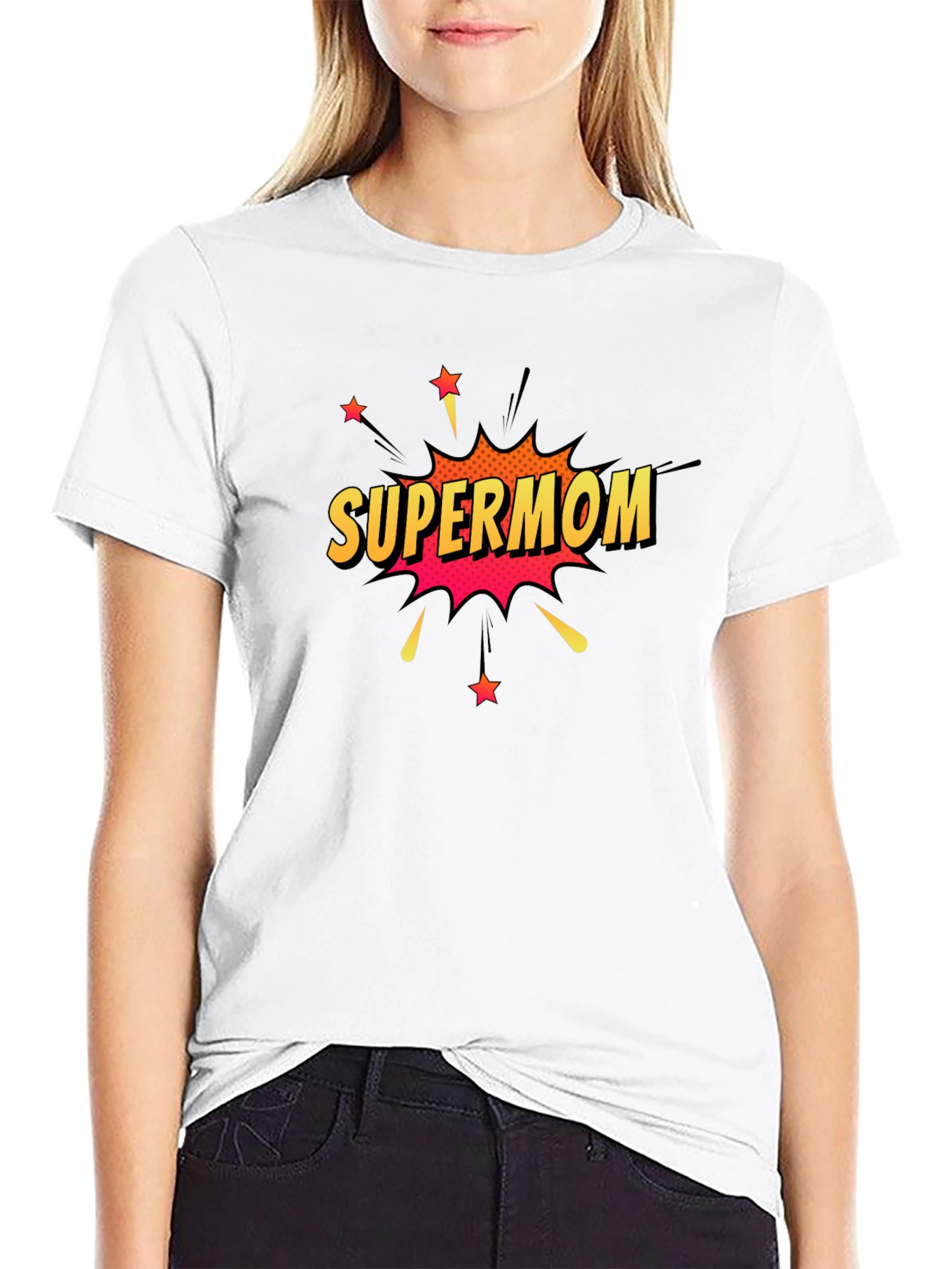 Supermom T-Shirt - Comic Style