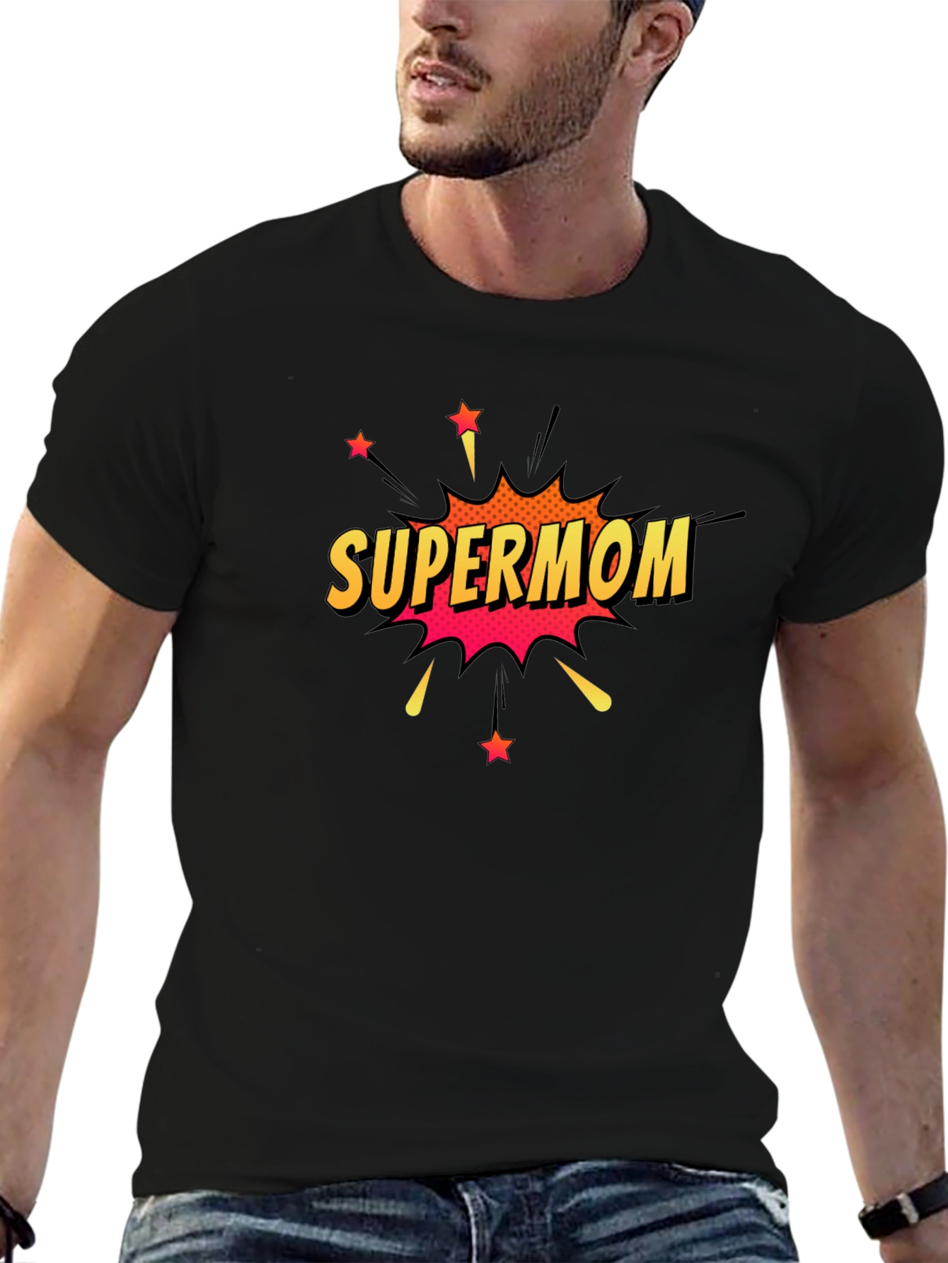 Supermom T-Shirt - Comic Style