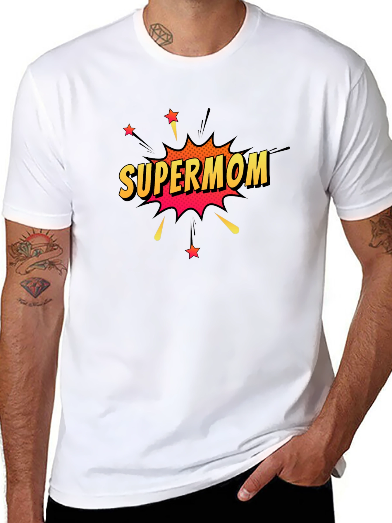Supermom T-Shirt - Comic Style