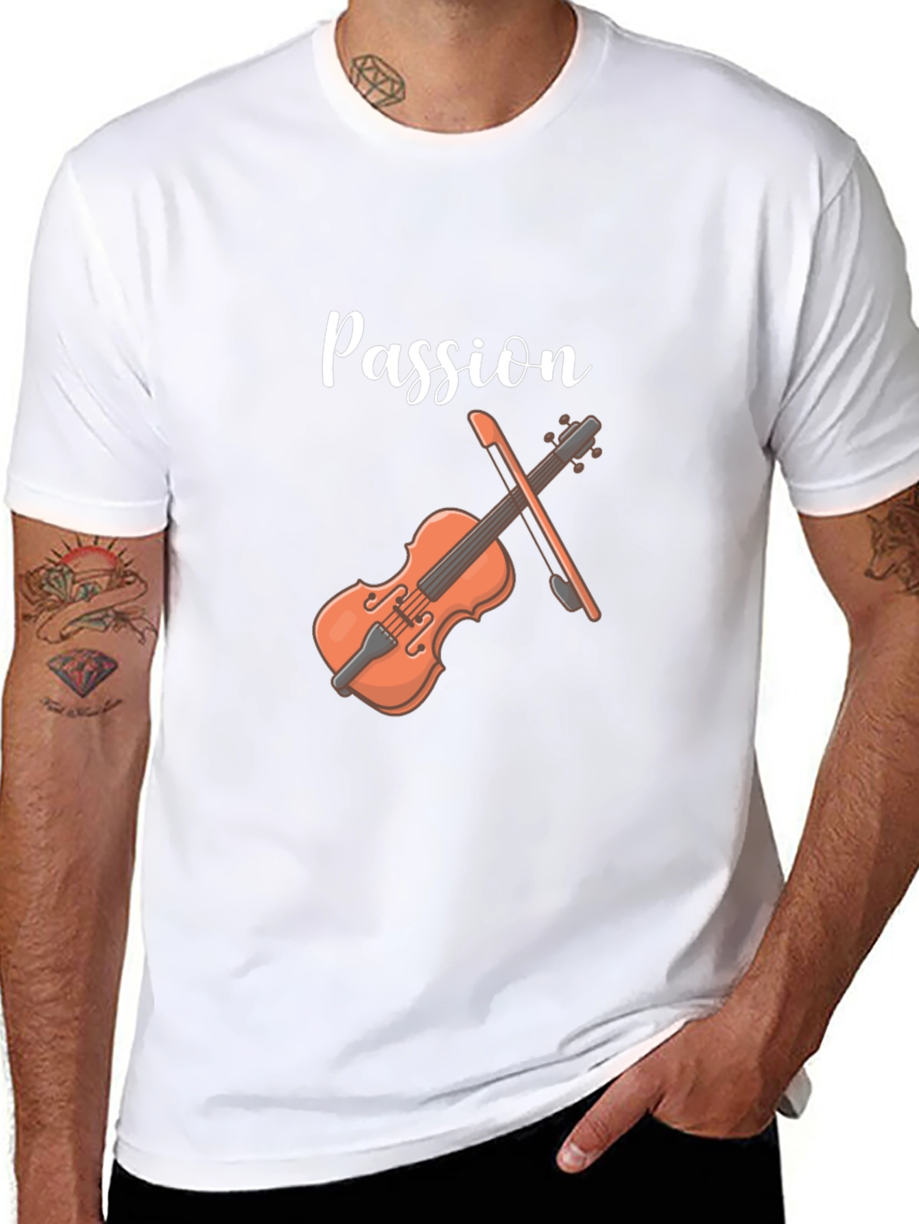 Passion Violin Graphic Tee