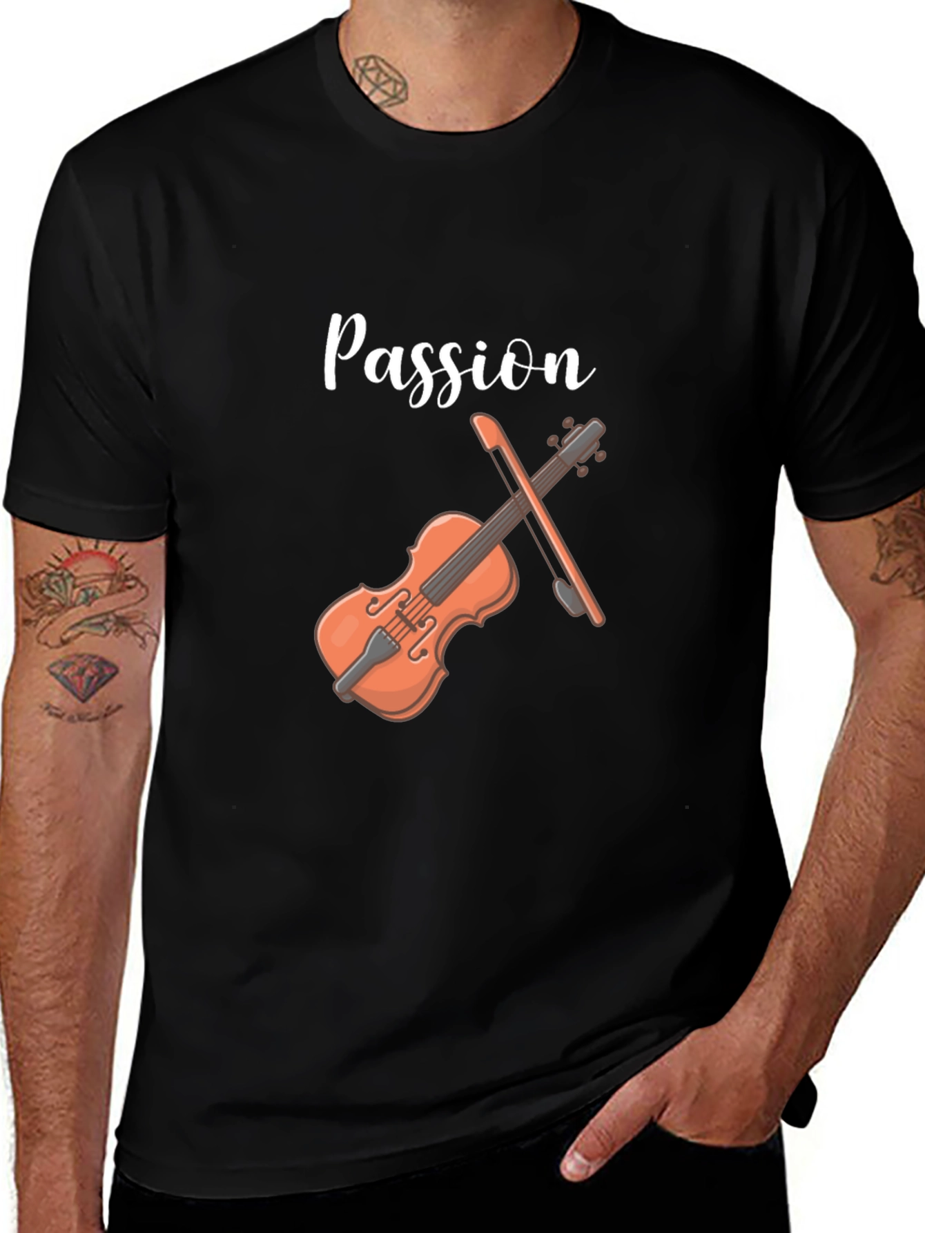 Passion Violin Graphic Tee