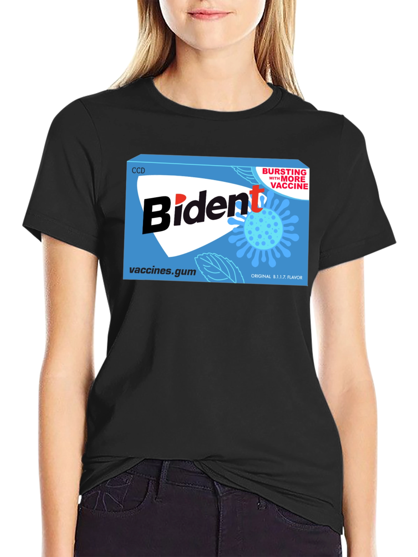 Biden Gum T-Shirt - Political Satire Tee