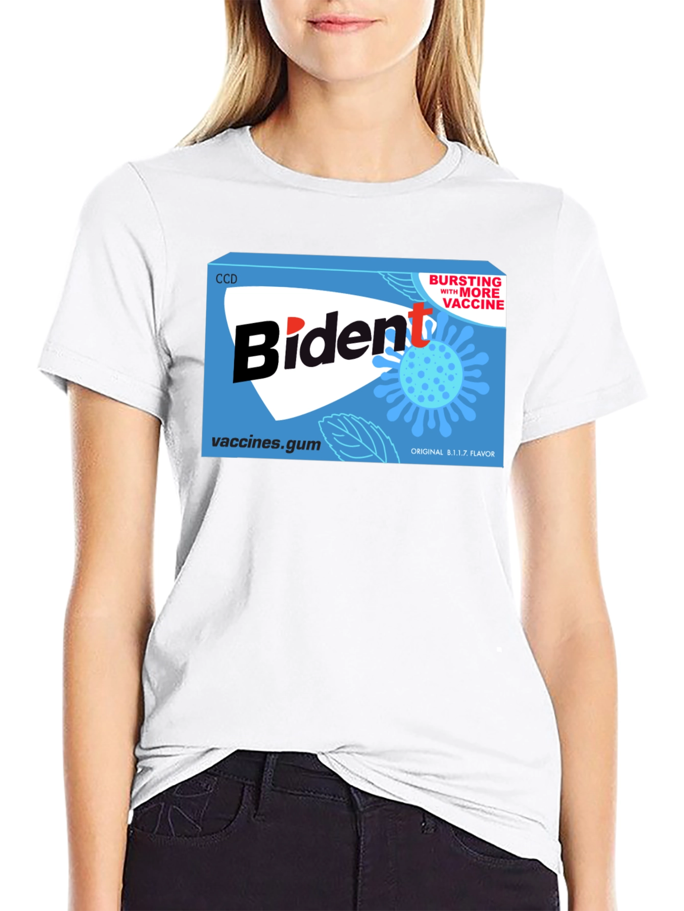 Biden Gum T-Shirt - Political Satire Tee