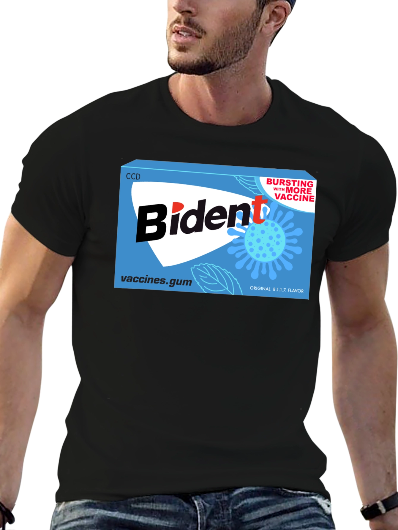 Biden Gum T-Shirt - Political Satire Tee