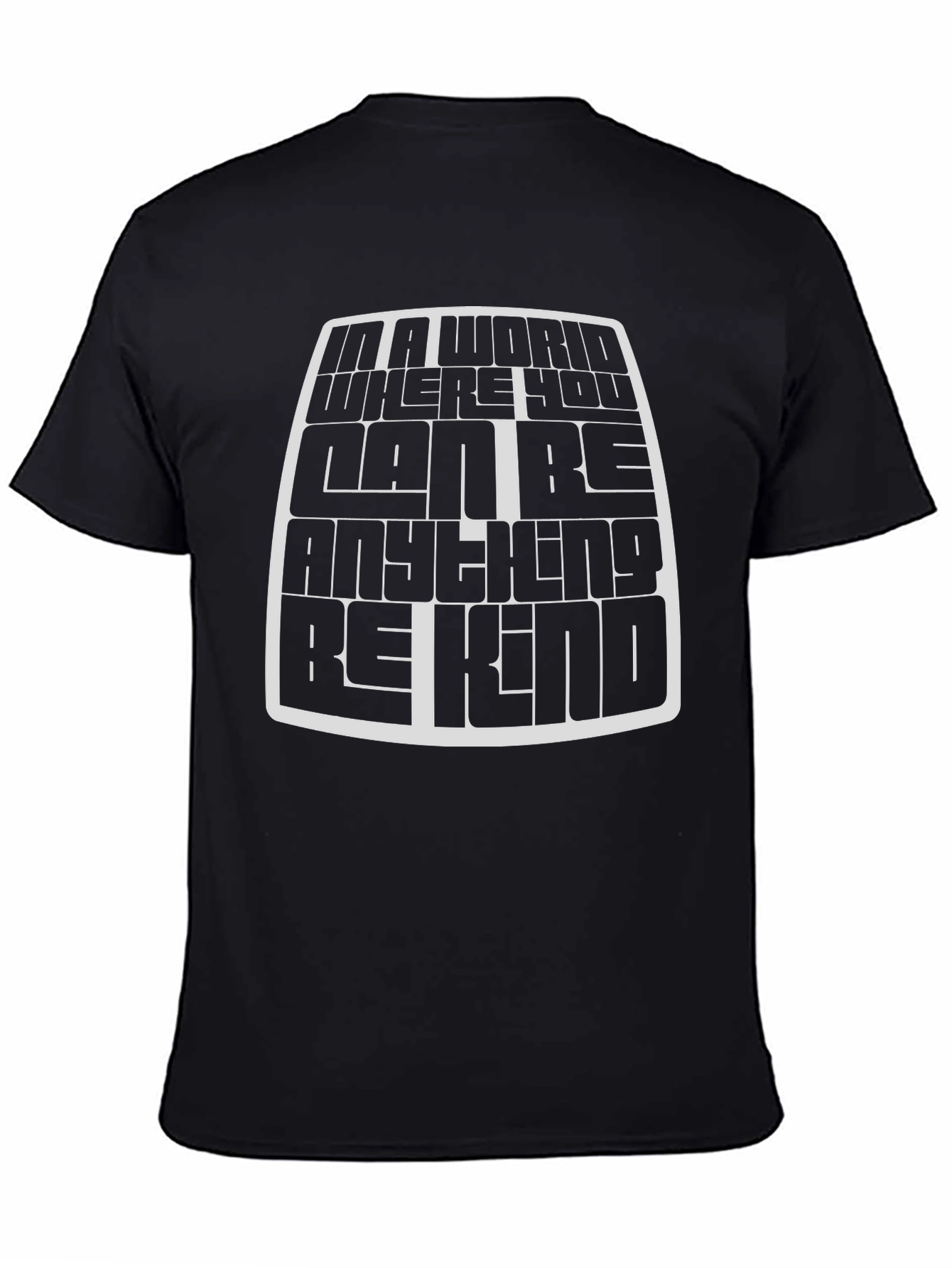 Be Kind Black Graphic Tee