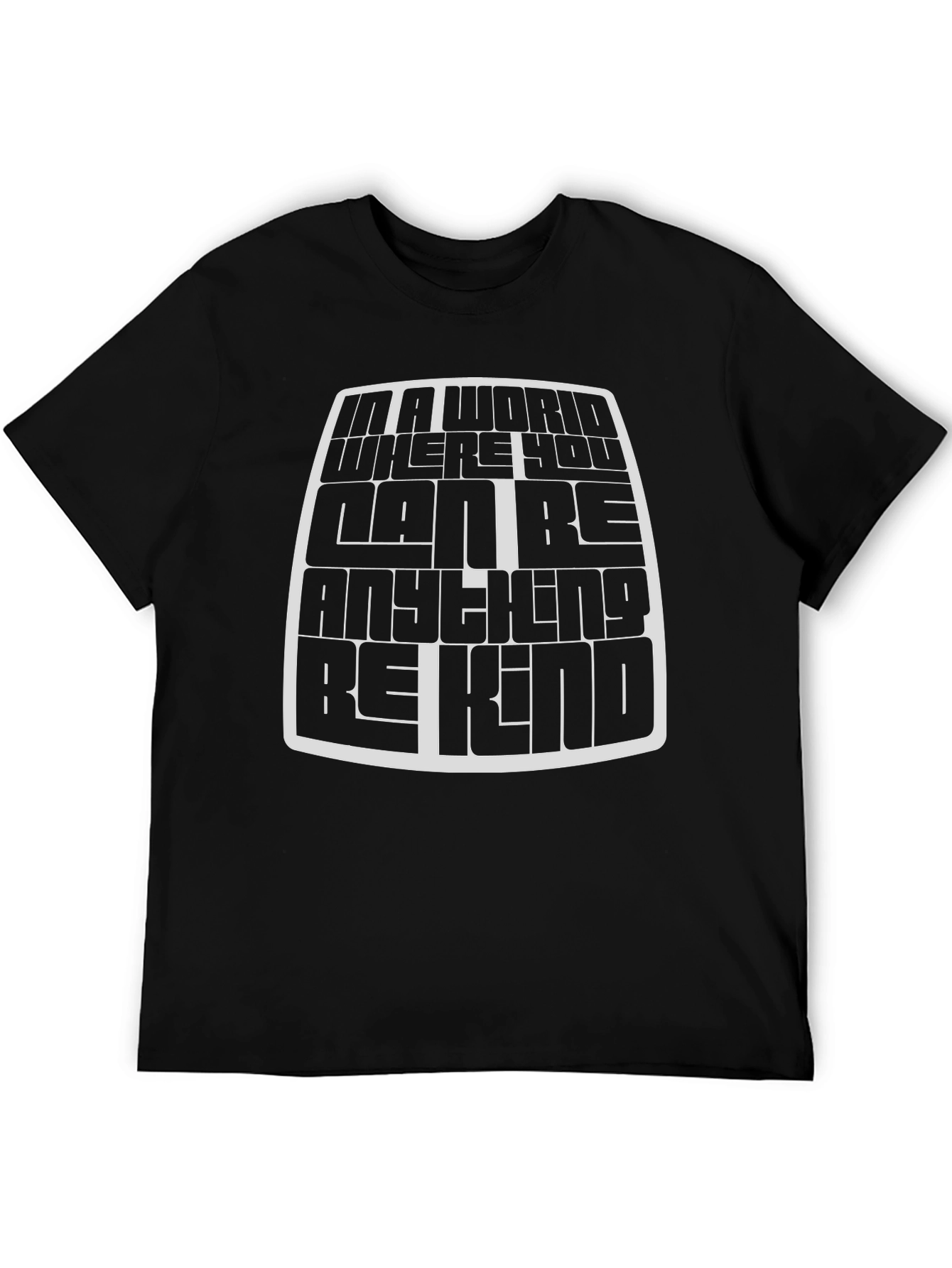 Be Kind Black Graphic Tee