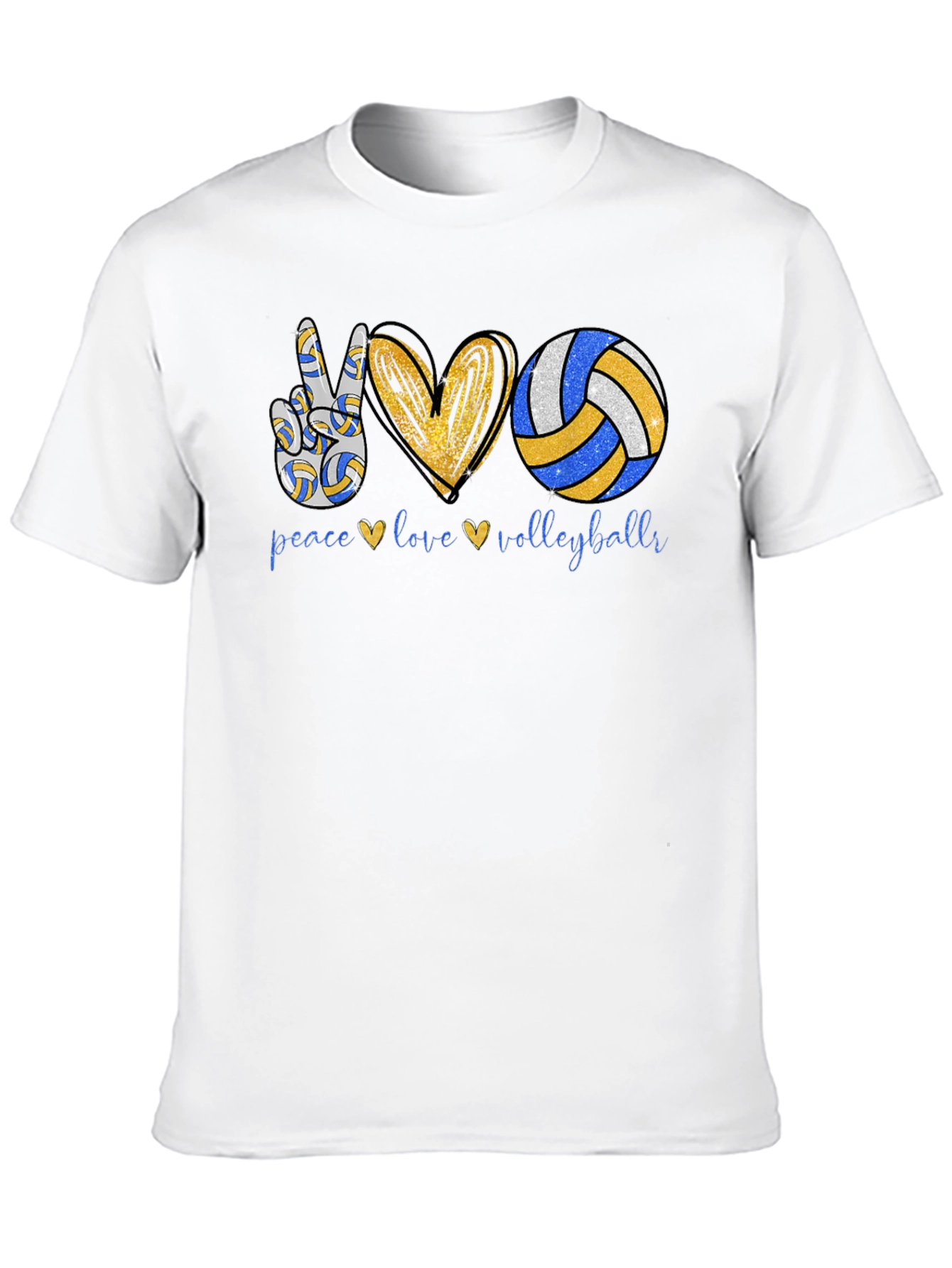 Peace Love Volleyball T-Shirt