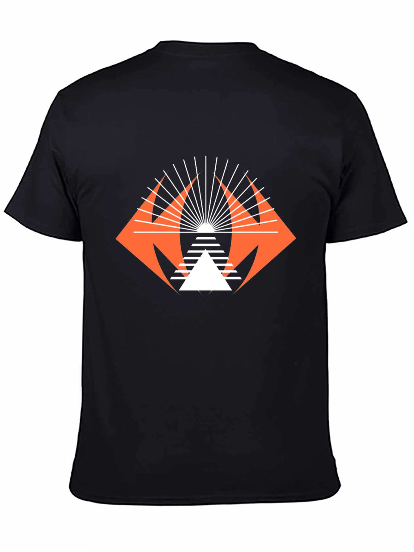 Geometric Graphic Tee - Modern Streetwear
