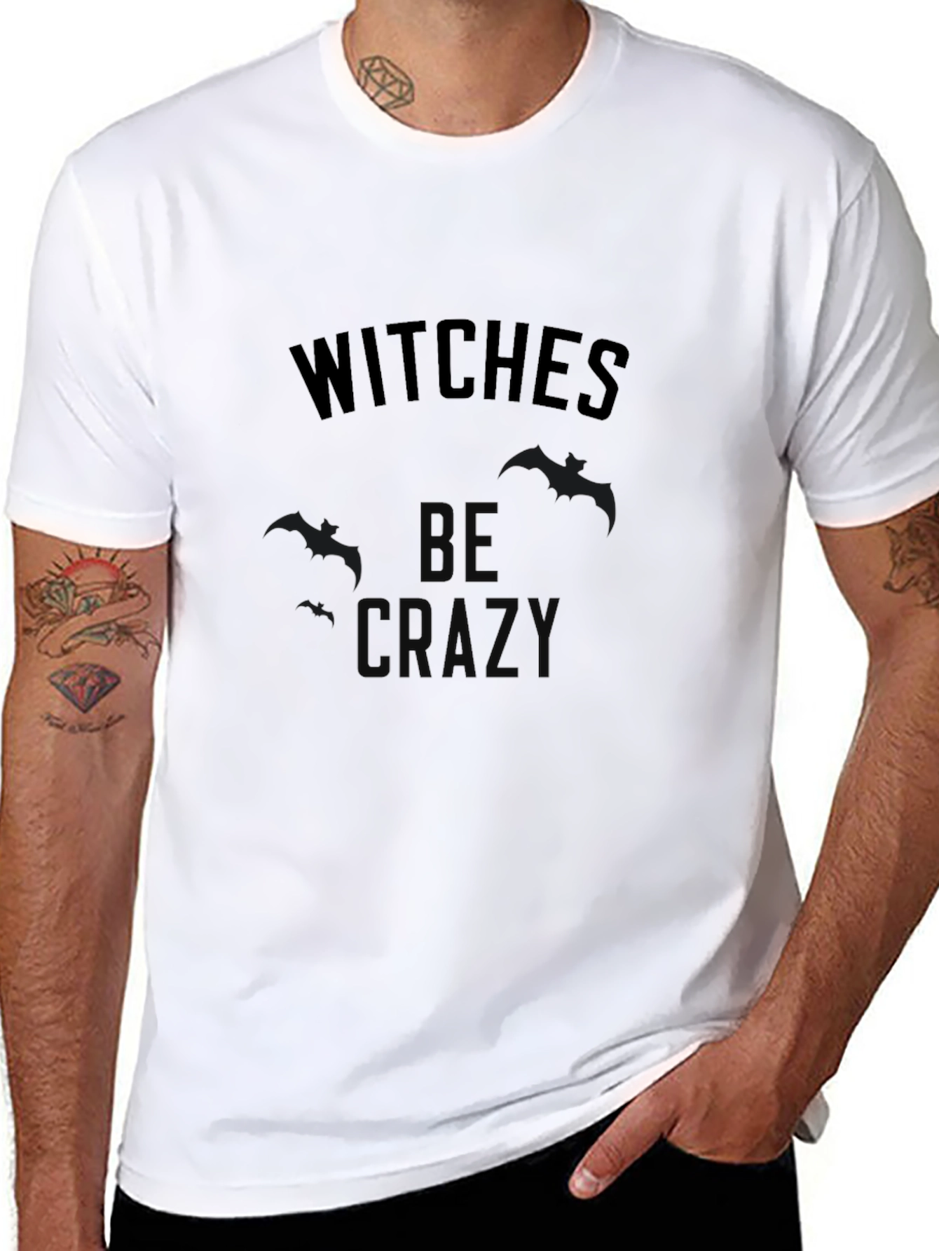 Witches Be Crazy T-Shirt - Halloween Novelty Tee