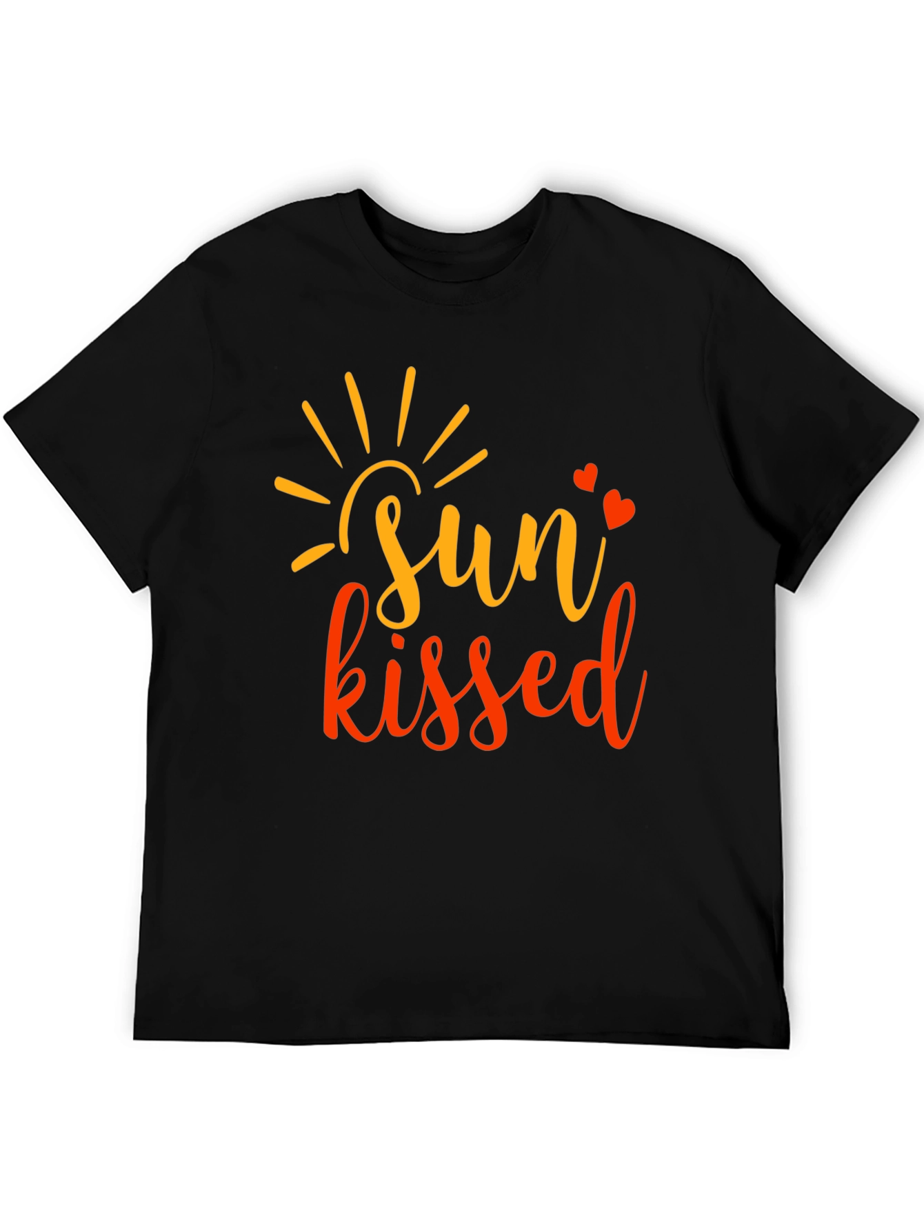 Sun Kissed Graphic Tee - Black