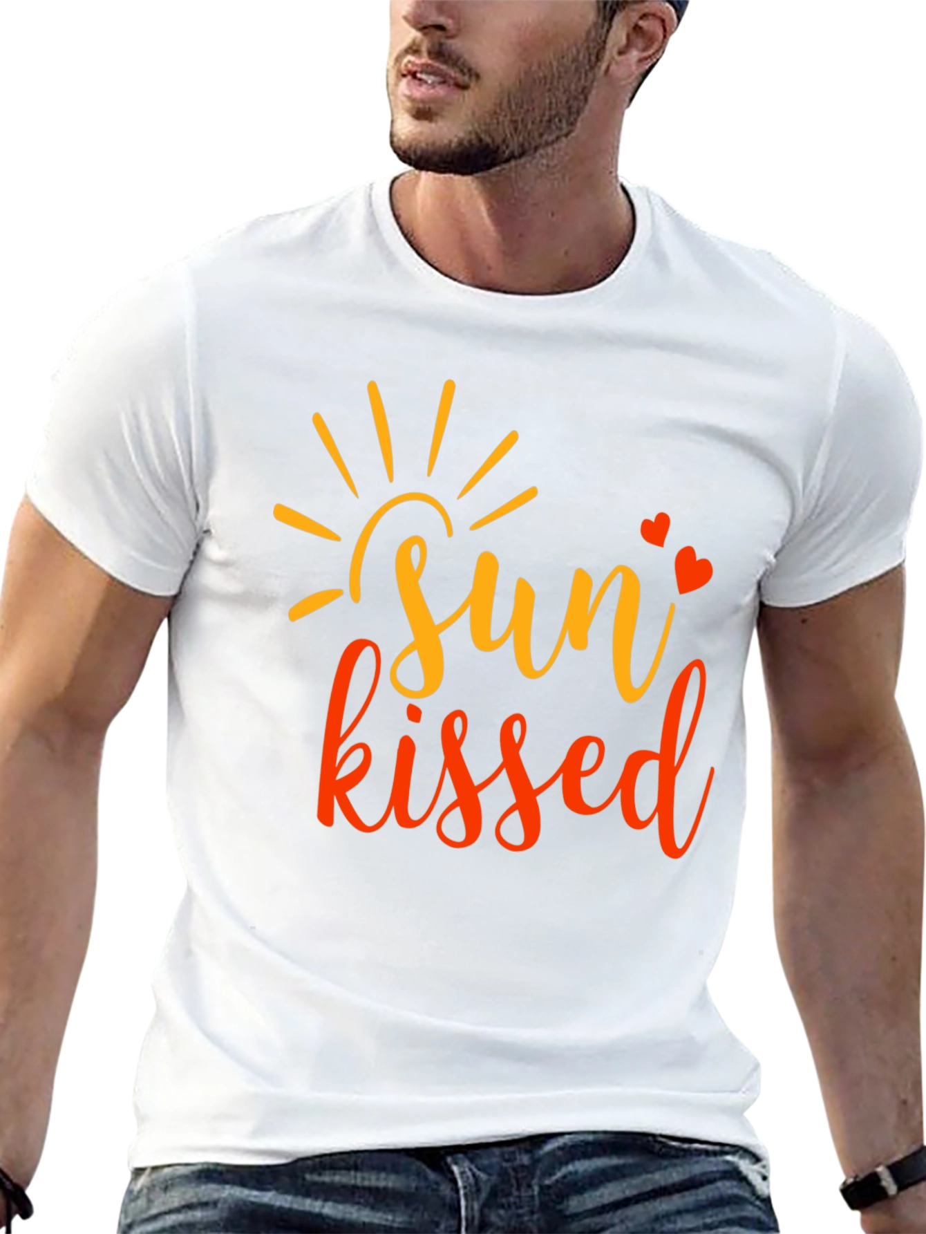 Sun Kissed Graphic Tee - Black
