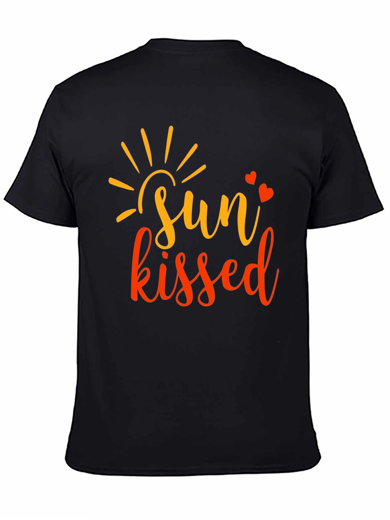 Sun Kissed Graphic Tee - Black