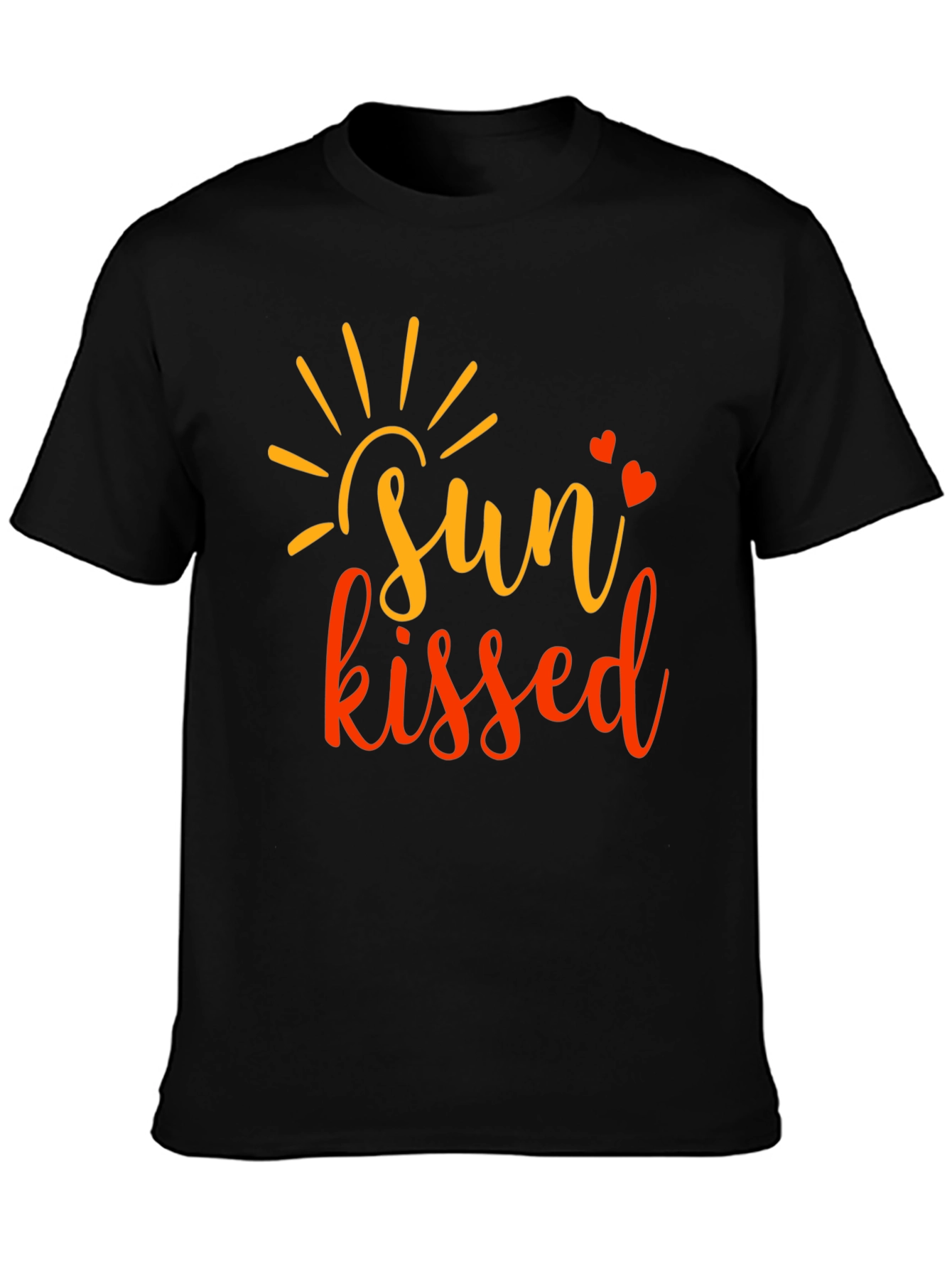 Sun Kissed Graphic Tee - Black