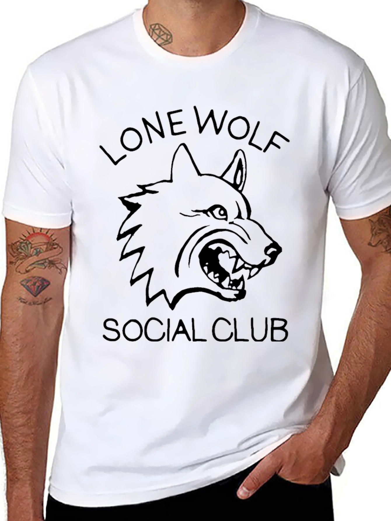 Lone Wolf Social Club Graphic Tee