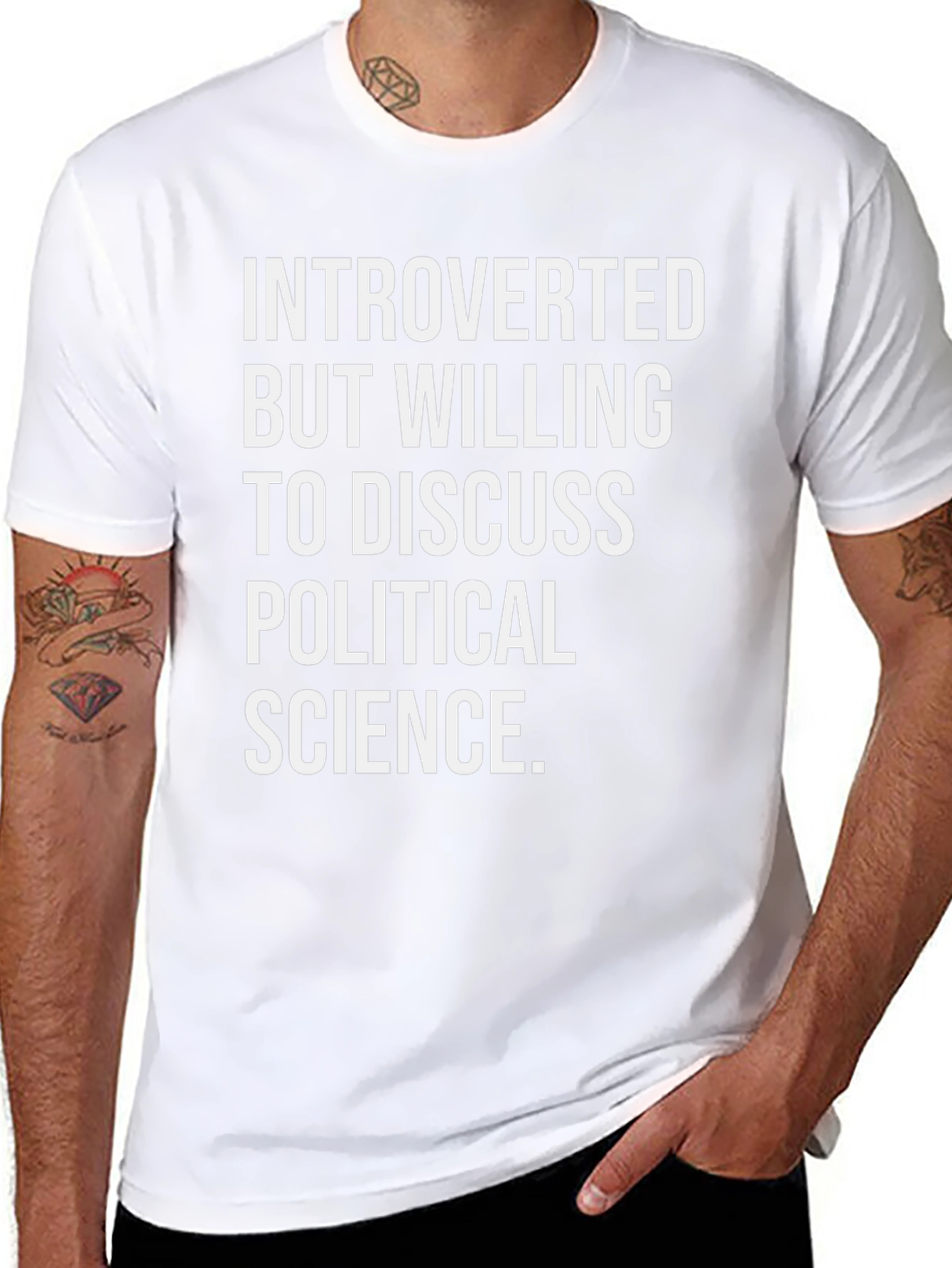 Introverted Political Science T-Shirt