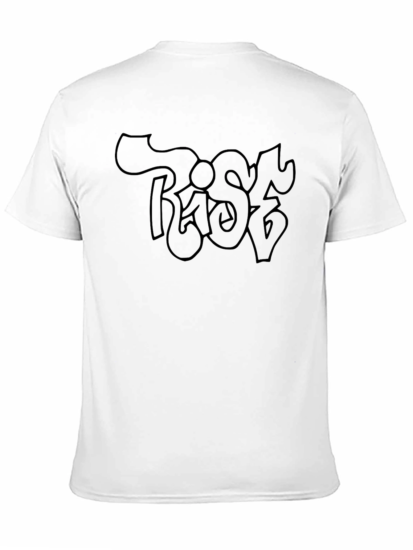 Rise Graffiti Style Black T-Shirt