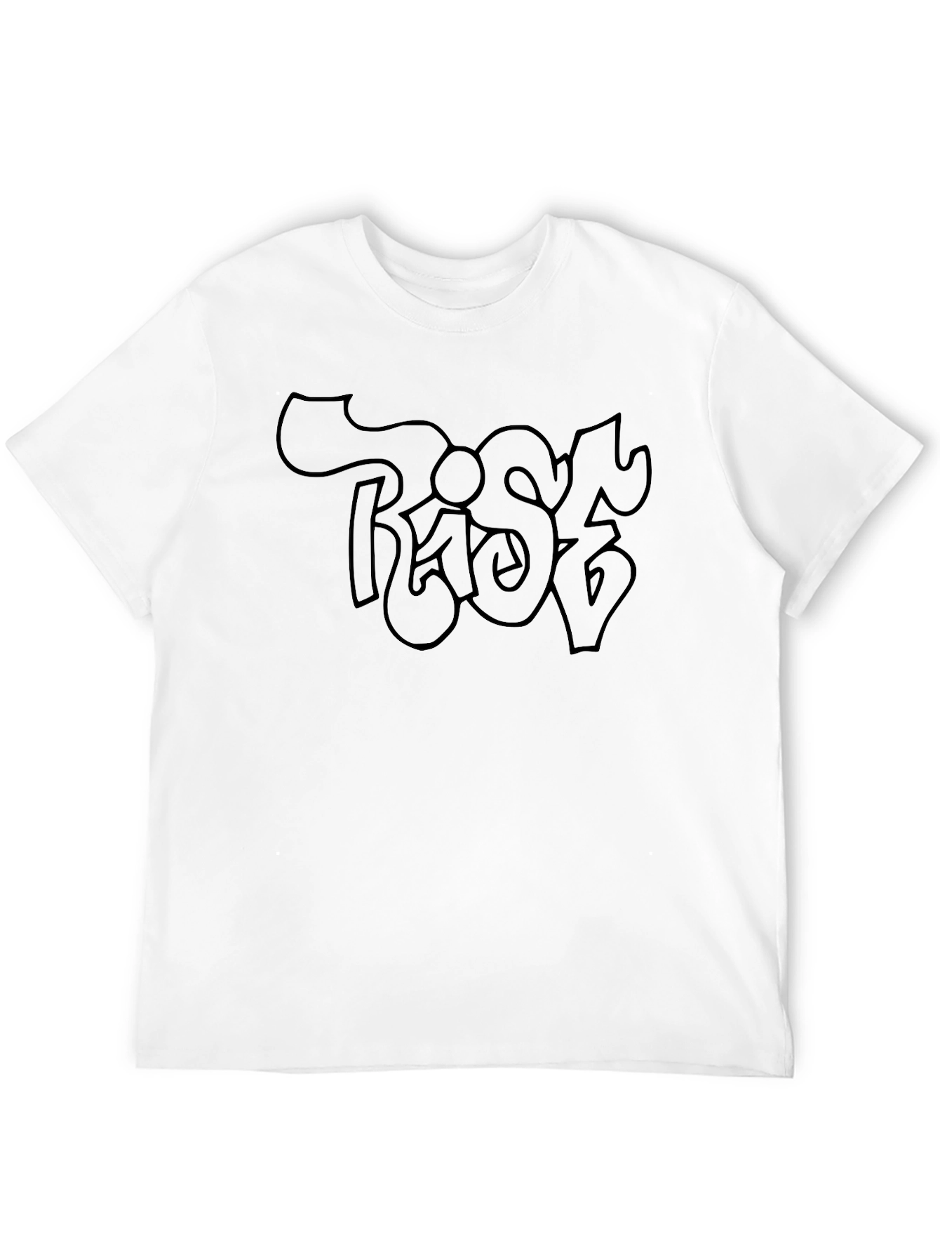 Rise Graffiti Style Black T-Shirt