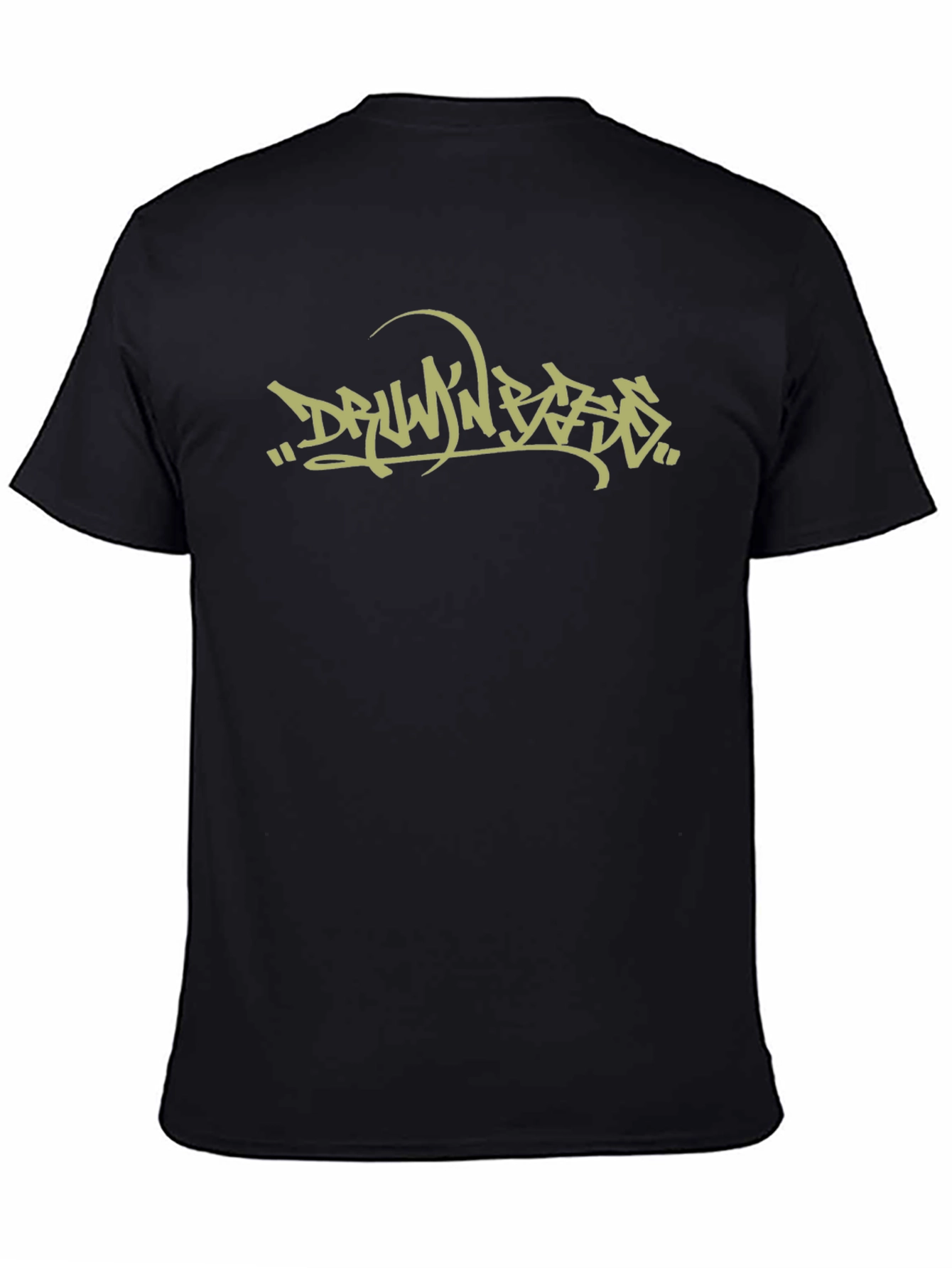 Drums n Bass Graphic Tee - Black