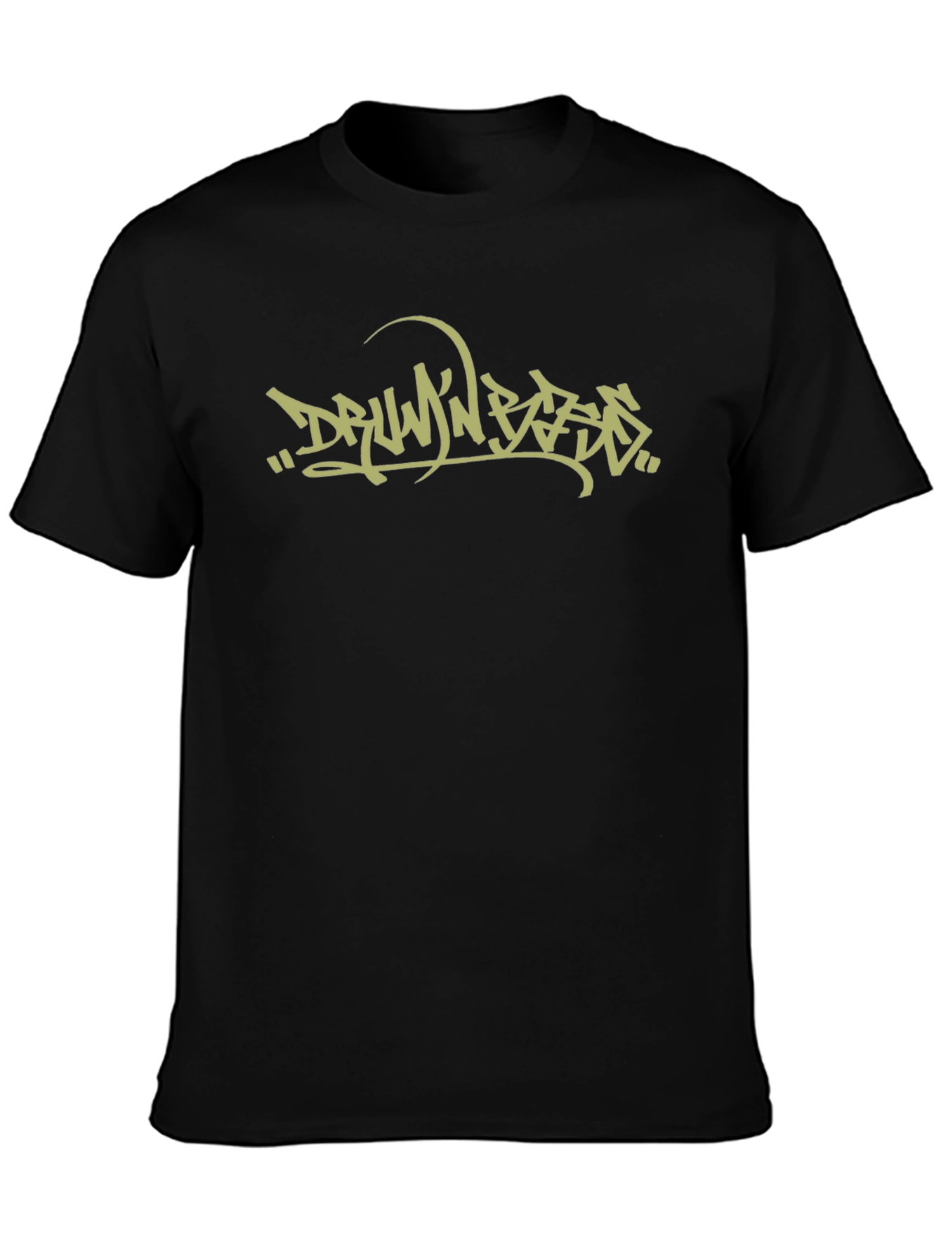 Drums n Bass Graphic Tee - Black