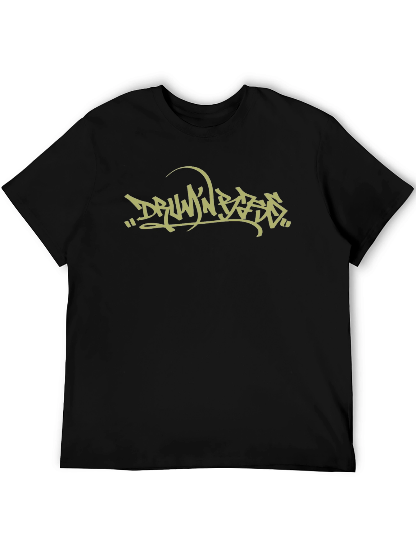 Drums n Bass Graphic Tee - Black