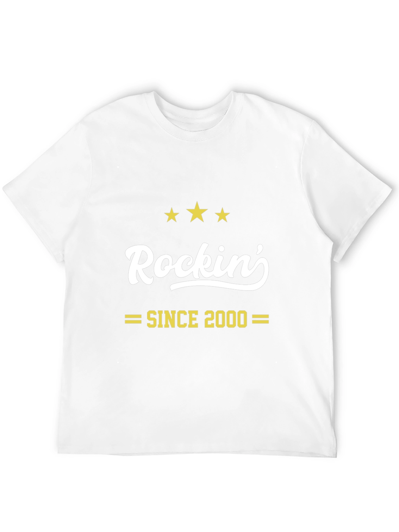 Rockin Since 2000 Black Graphic Tee
