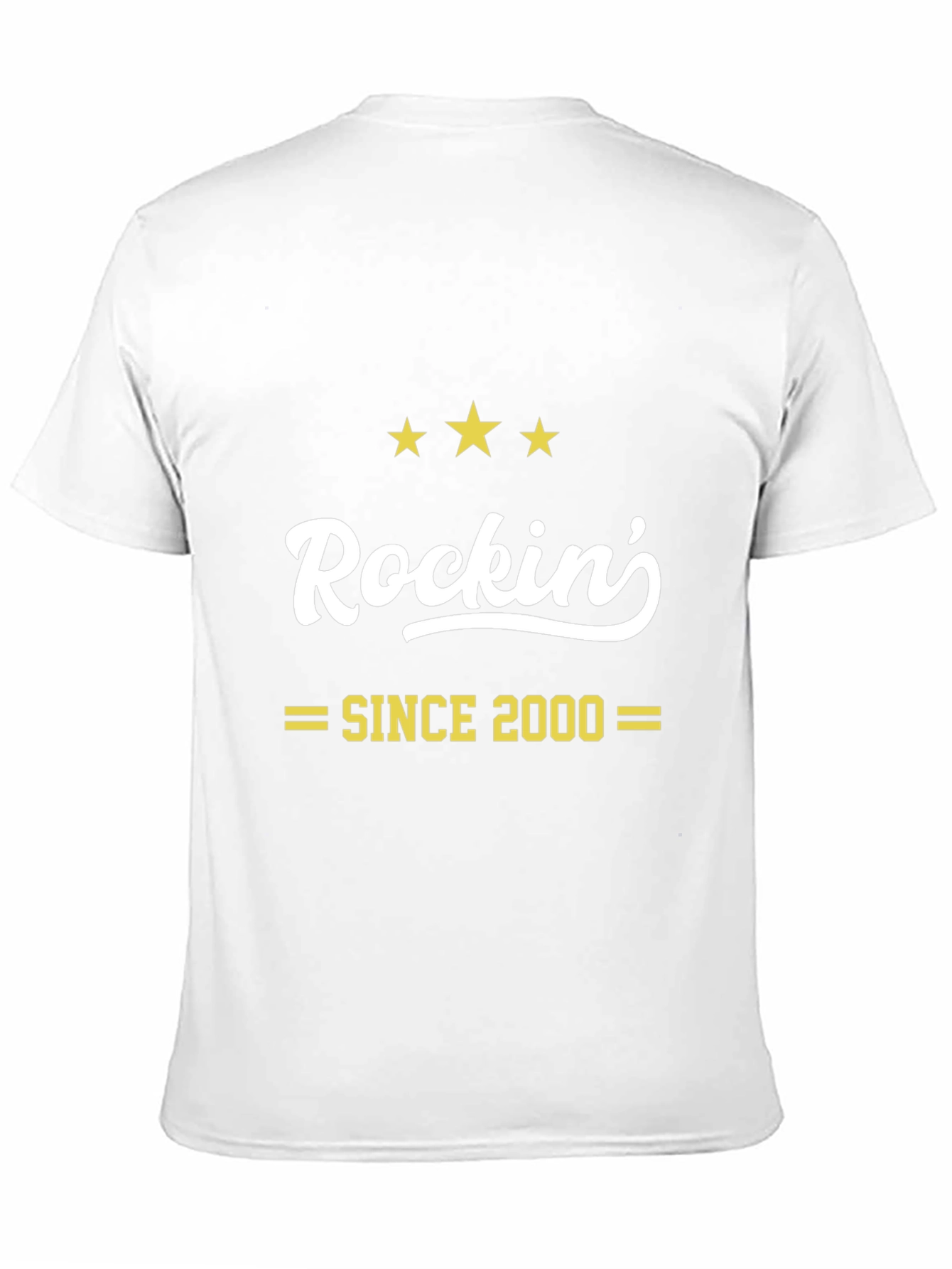 Rockin Since 2000 Black Graphic Tee