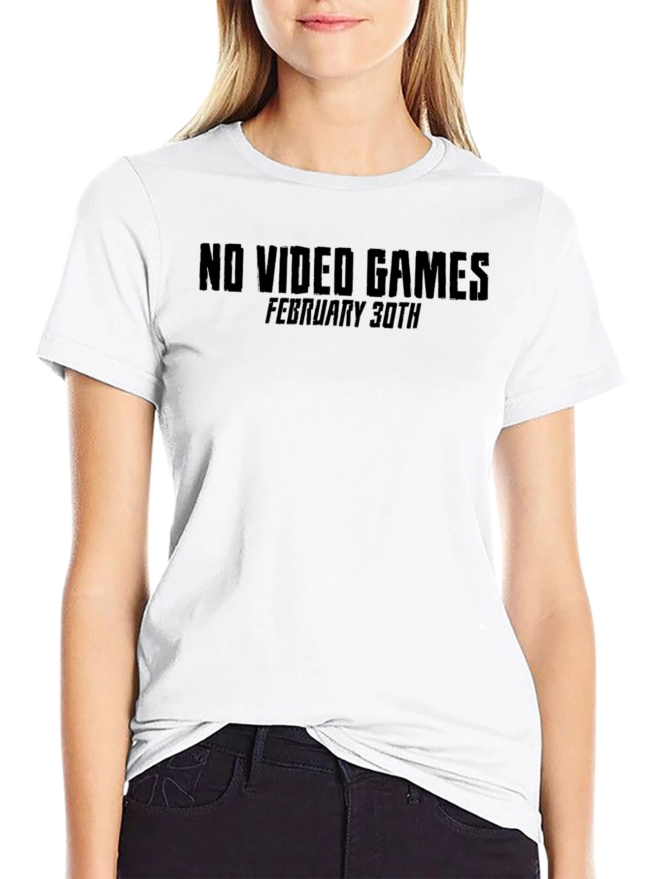 No Video Games February 30th T-Shirt