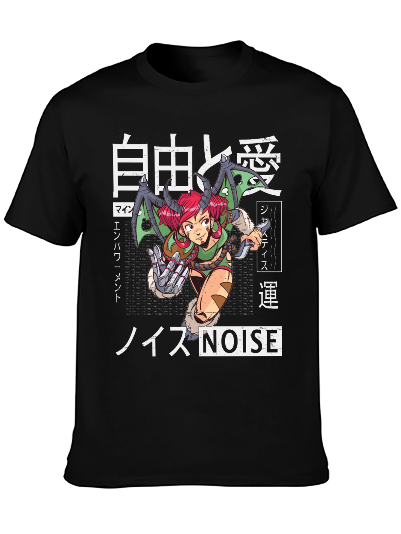 Anime Style Graphic T-Shirt