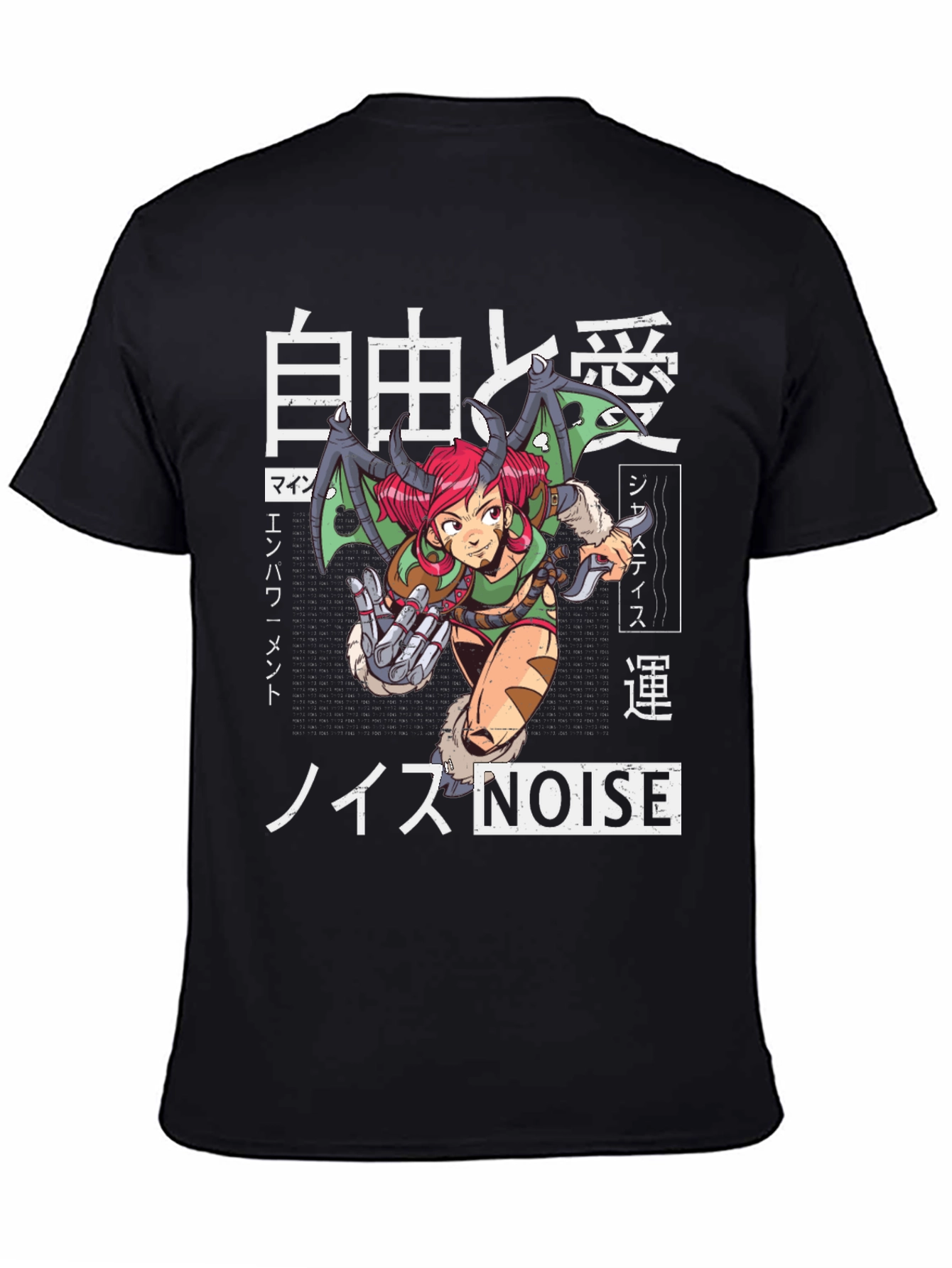 Anime Style Graphic T-Shirt