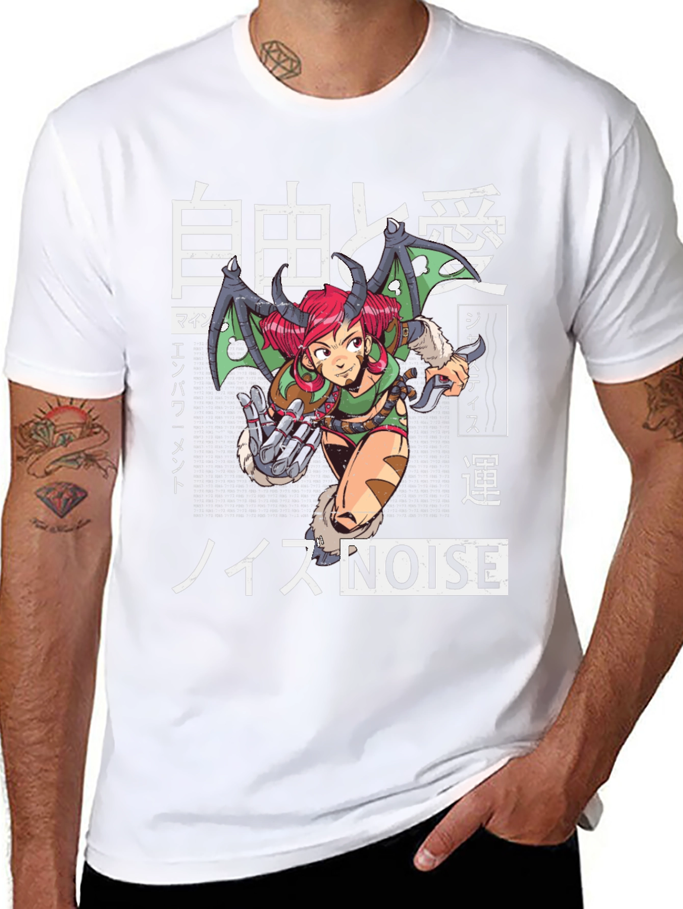 Anime Style Graphic T-Shirt