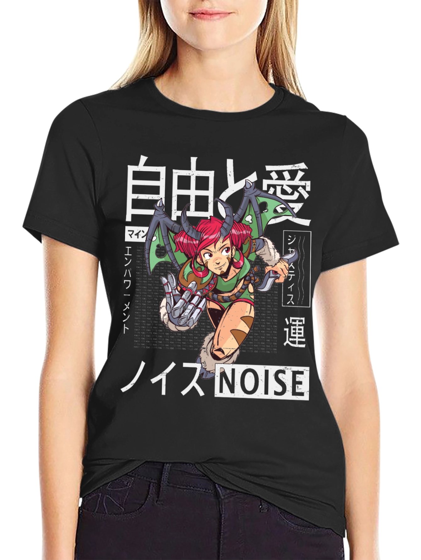 Anime Style Graphic T-Shirt